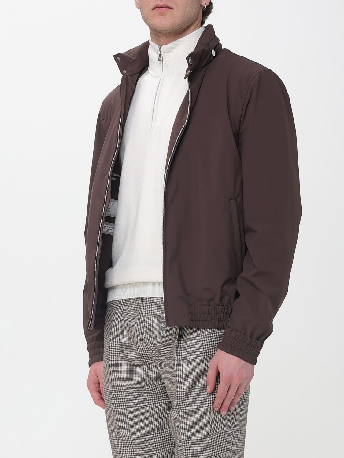 Brunello Cucinelli Brunello Cucinelli Jacket Men Brown Size US L / EU 52-54 / 3 - 4 Thumbnail