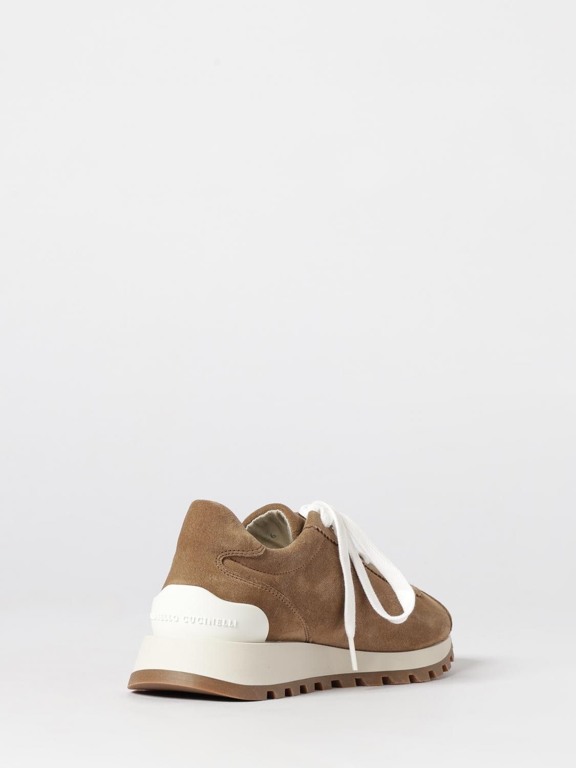 Brunello Cucinelli Brunello Cucinelli Sneakers Woman Brown Size US 7 / IT 37 - 3 Thumbnail
