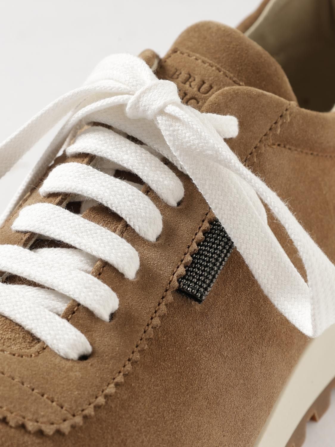 Brunello Cucinelli Brunello Cucinelli Sneakers Woman Brown Size US 7 / IT 37 - 4 Thumbnail