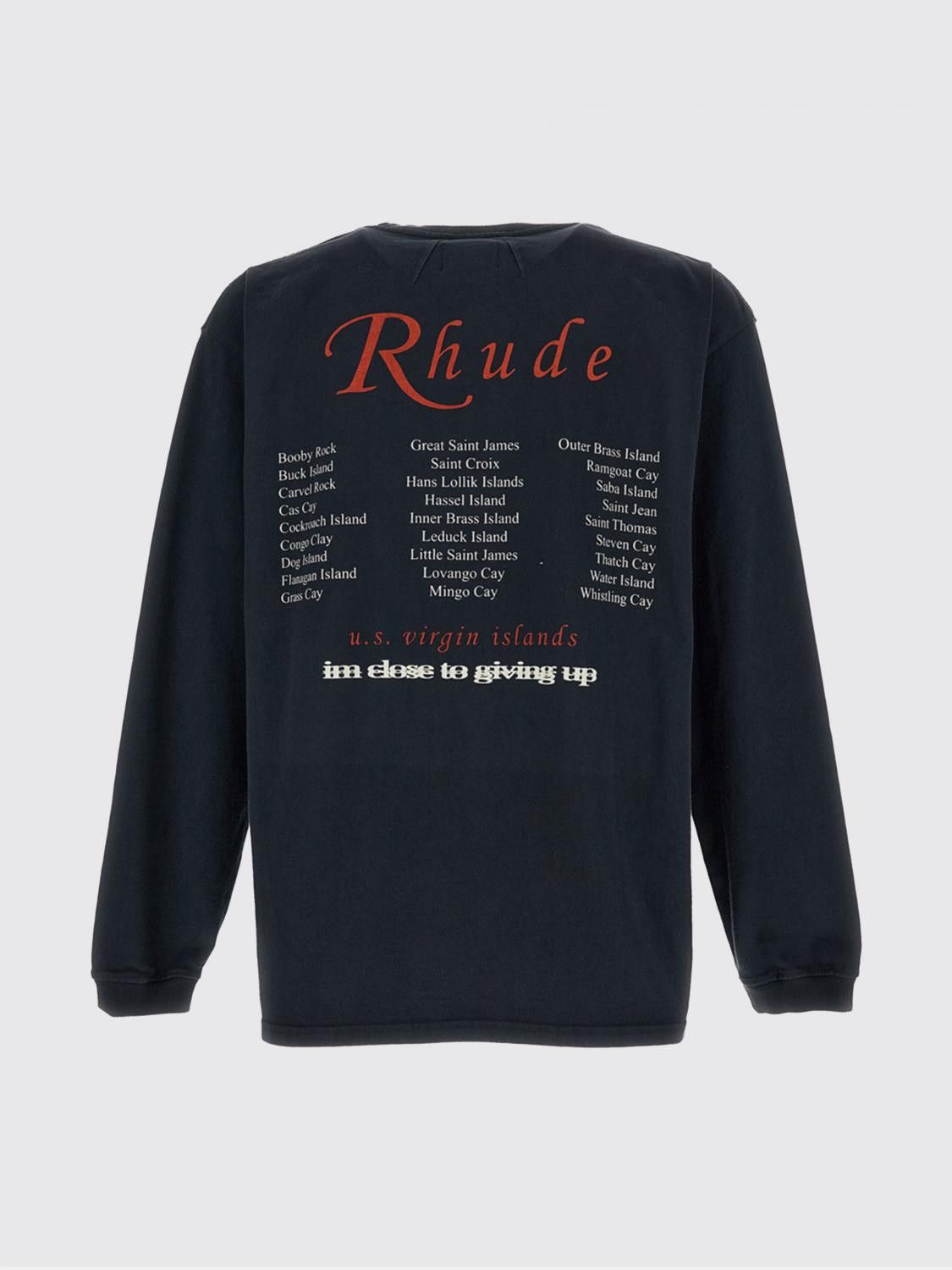 Rhude Rhude T-Shirt Men Black Size US M / EU 48-50 / 2 - 3 Thumbnail