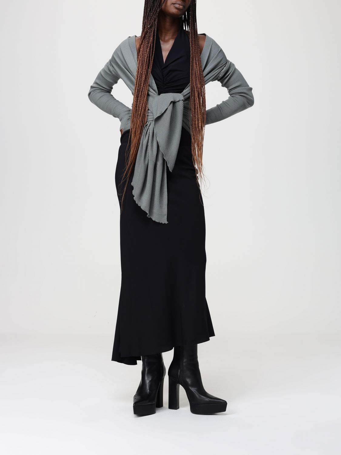 Rick Owens Rick Owens Sweater Woman Sky Size L / US 10 / IT 46 - 2 Thumbnail