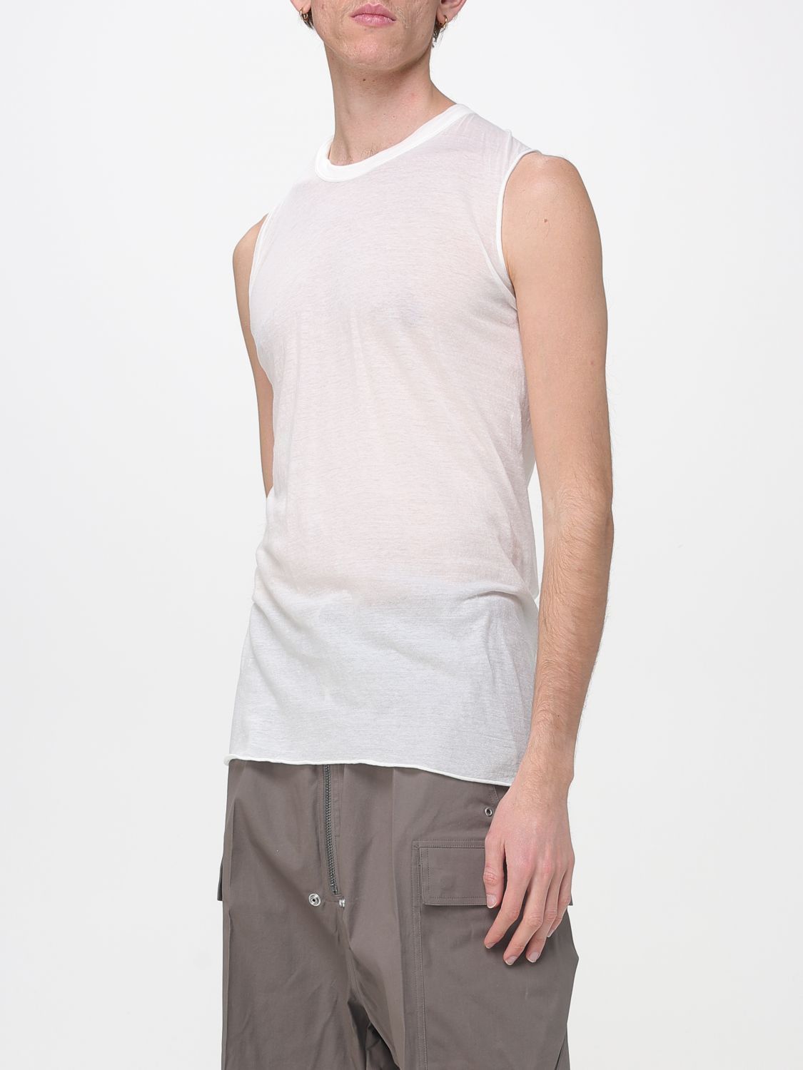 Rick Owens Rick Owens T-Shirt Men Milk Size US S / EU 44-46 / 1 - 4 Thumbnail
