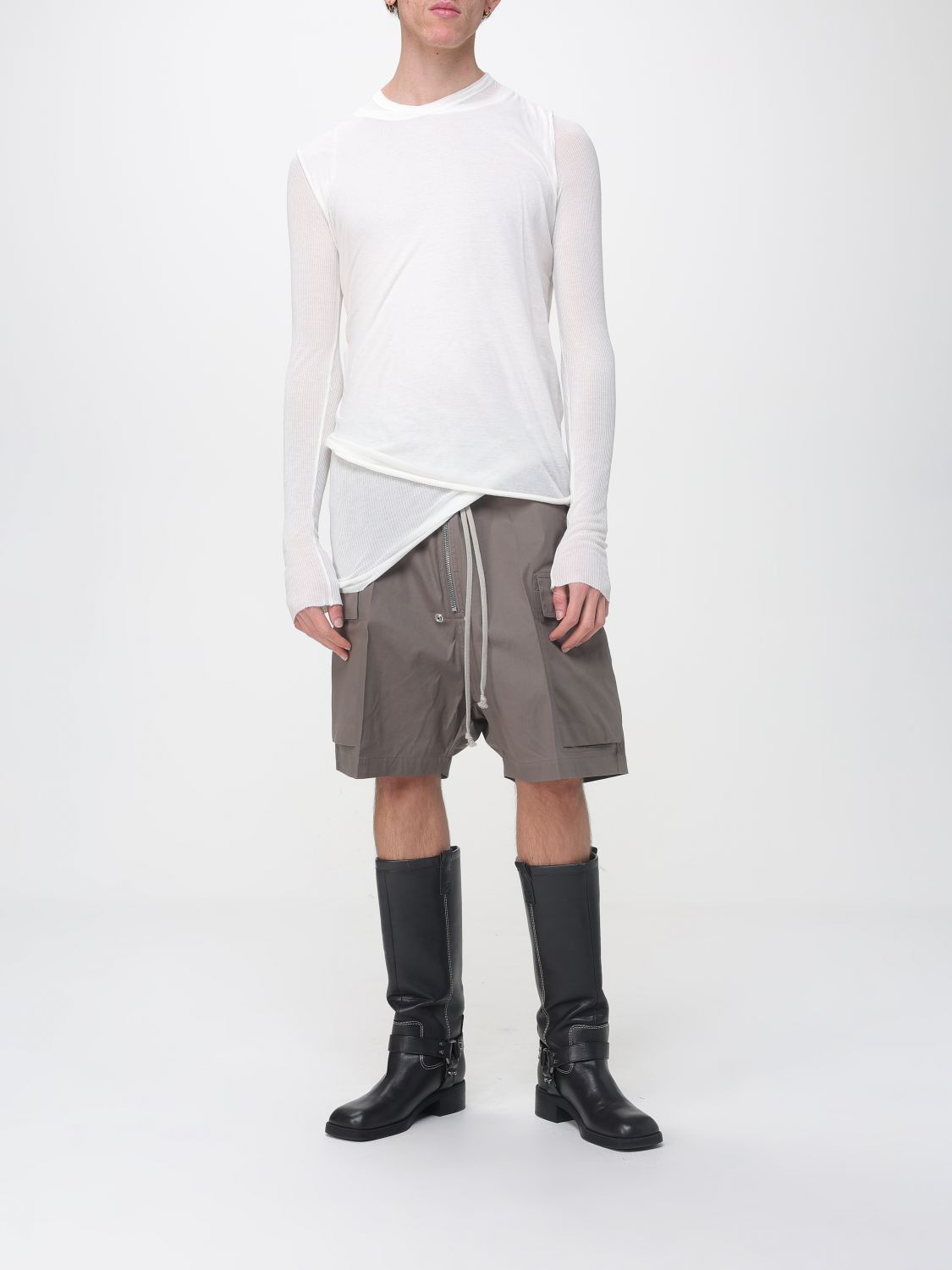 Rick Owens Rick Owens T-Shirt Men Milk Size US S / EU 44-46 / 1 - 2 Thumbnail