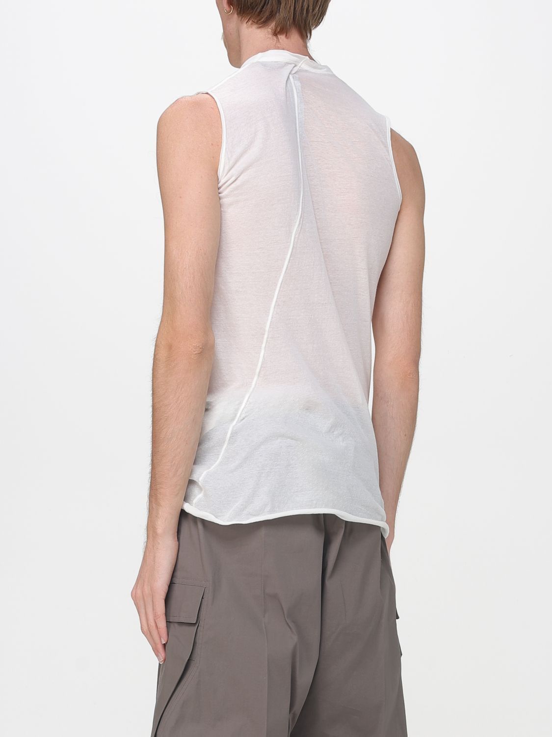 Rick Owens Rick Owens T-Shirt Men Milk Size US S / EU 44-46 / 1 - 3 Thumbnail
