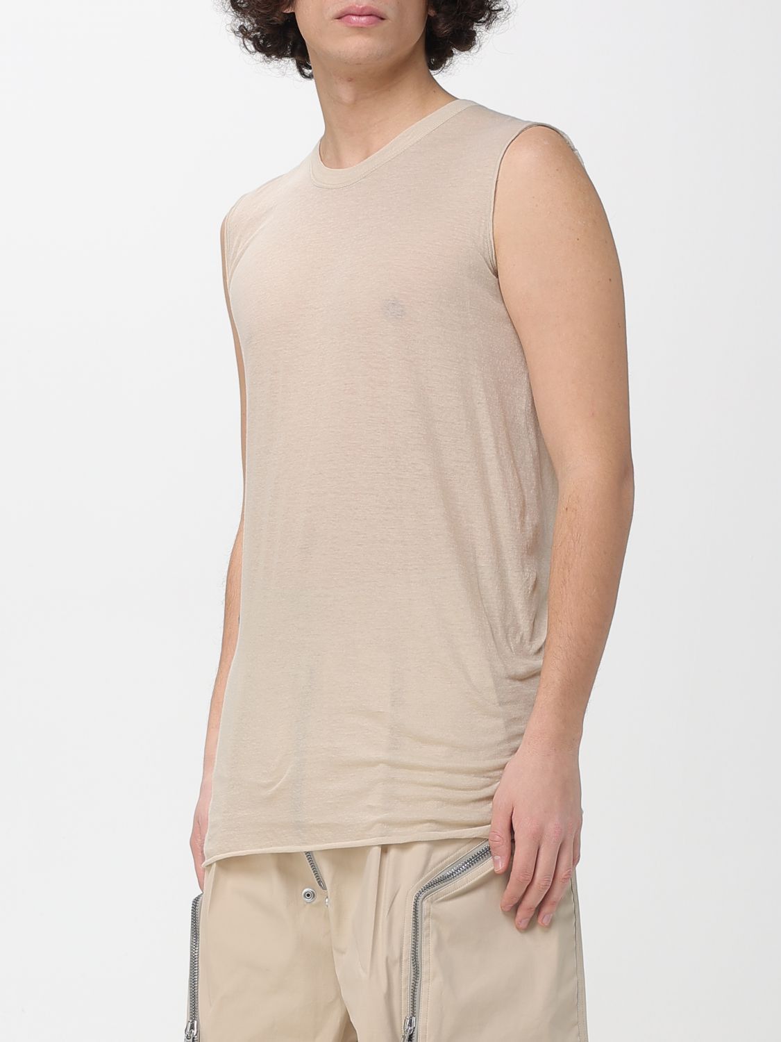 Rick Owens Rick Owens T-Shirt Men Sand Size US M / EU 48-50 / 2 - 4 Thumbnail