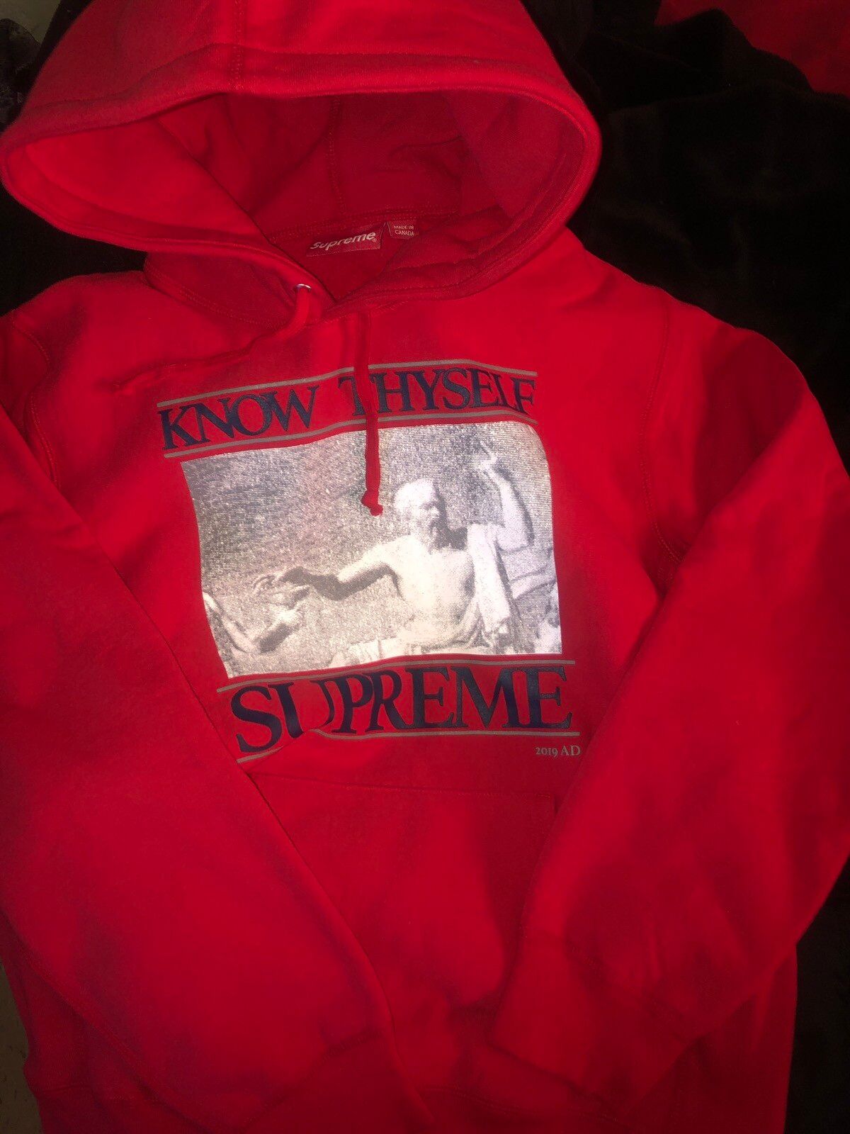Supreme Supreme Know Thyself Hoodie Sweatshirt | Grailed