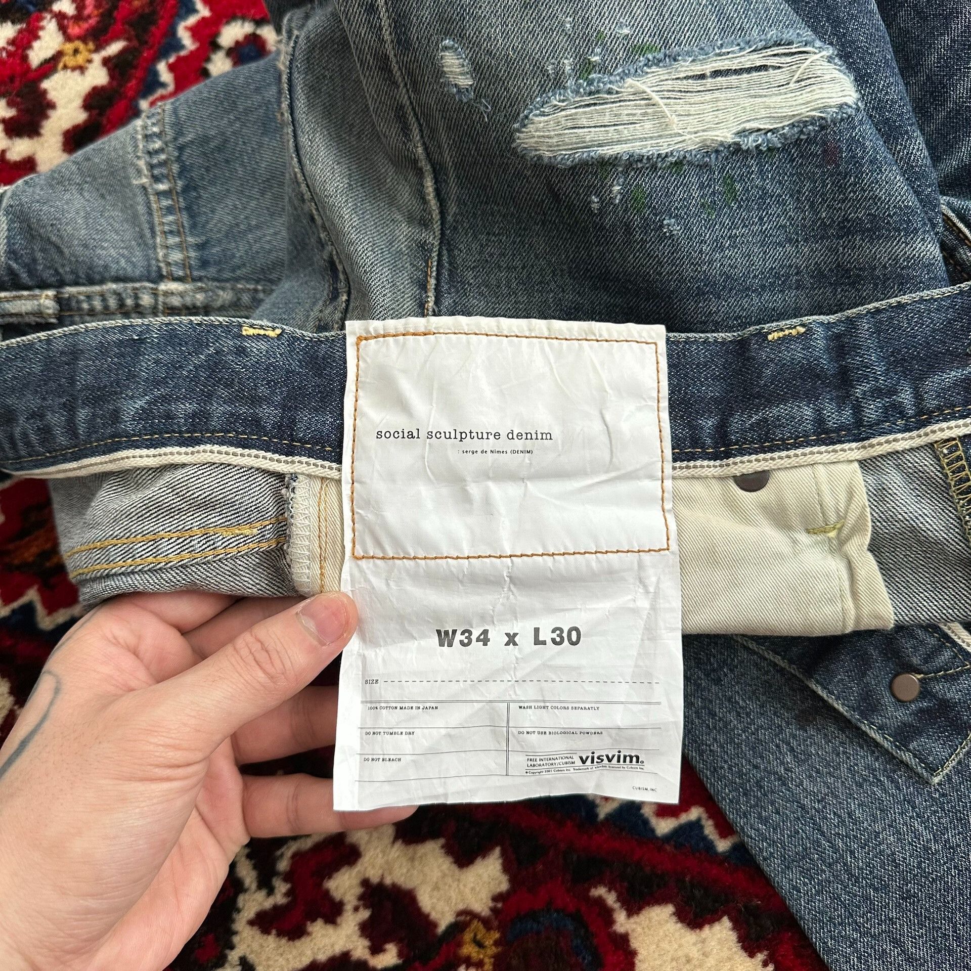 Visvim visvim 20AW 01.2D17 Wide Jeans Size US 34 / EU 50 - 7 Thumbnail