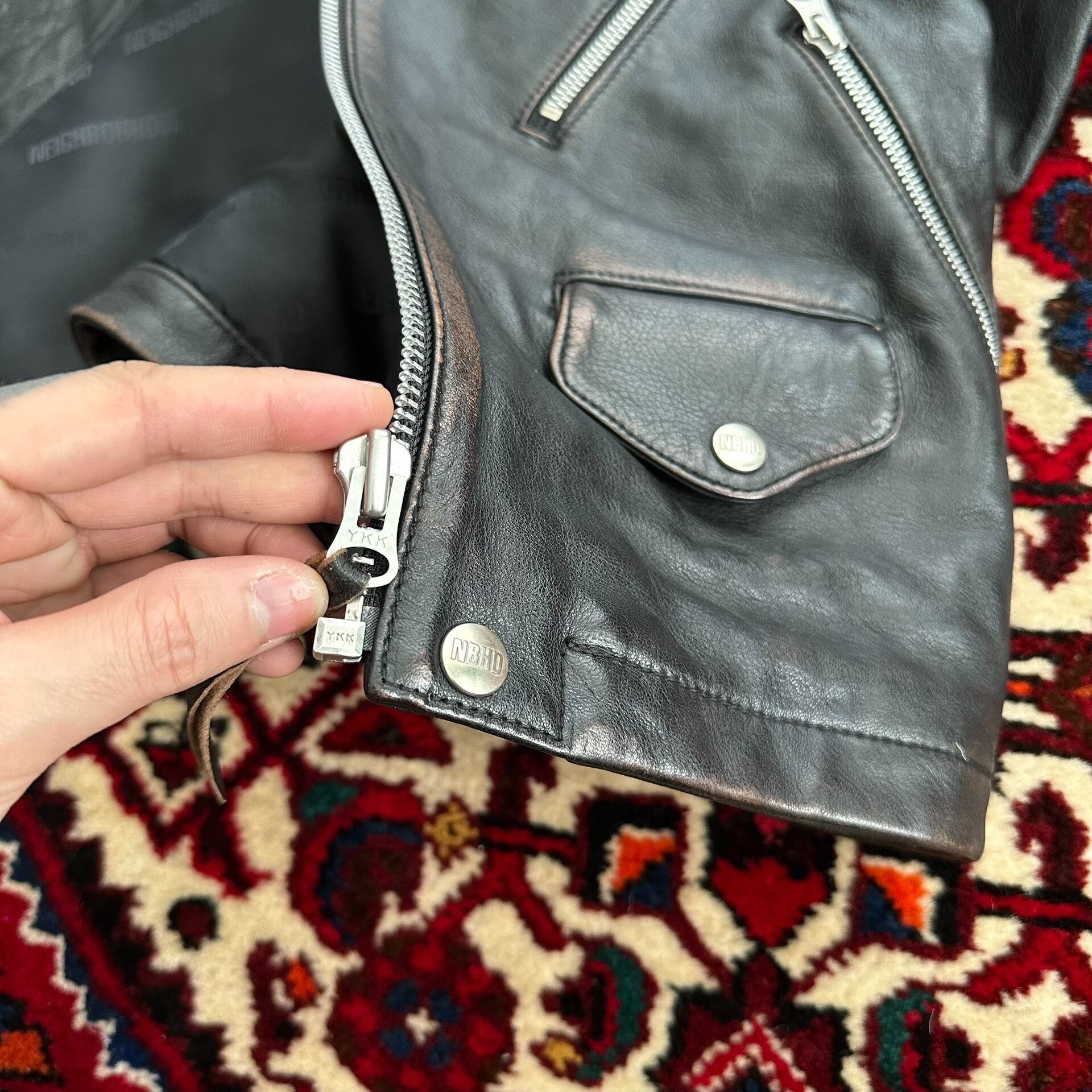 Neighborhood Neighborhood 20AW Motorcycle Leather Jacket M Size US M / EU 48-50 / 2 - 9 Thumbnail
