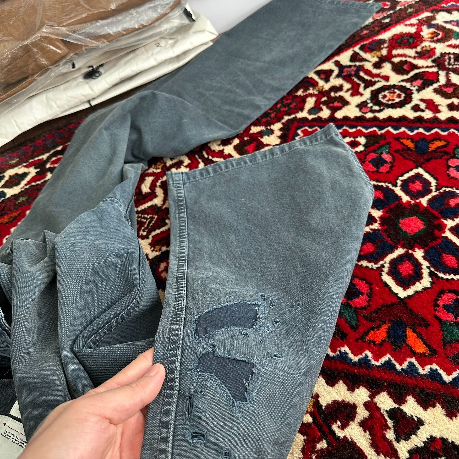 Visvim VISVIM 21SS GIFFORD PANTS DMGD Size US 26 / EU 42 - 8 Thumbnail