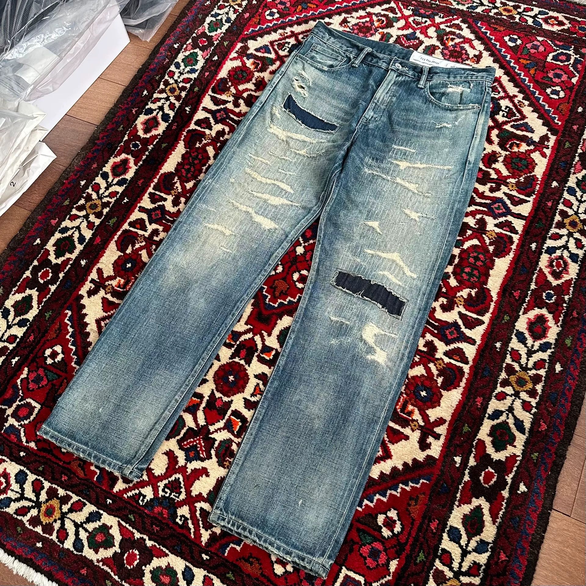 Neighborhood NEIGHBORHOOD 21SS Distressed Jeans Size US 30 / EU 46 - 5 Thumbnail