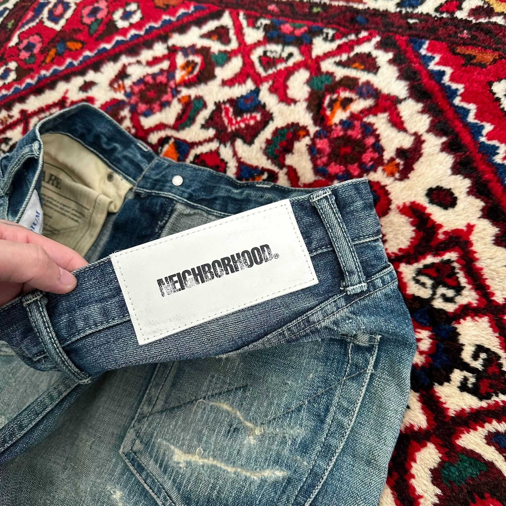 Neighborhood NEIGHBORHOOD 21SS Distressed Jeans Size US 30 / EU 46 - 7 Thumbnail