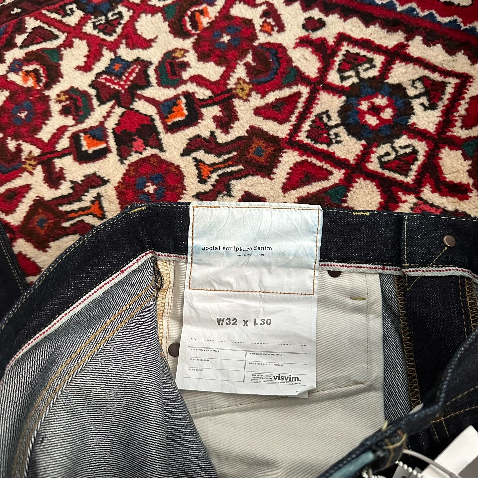 Visvim visvim 18AW 04R Raw Denim Jeans Size US 32 / EU 48 - 7 Thumbnail