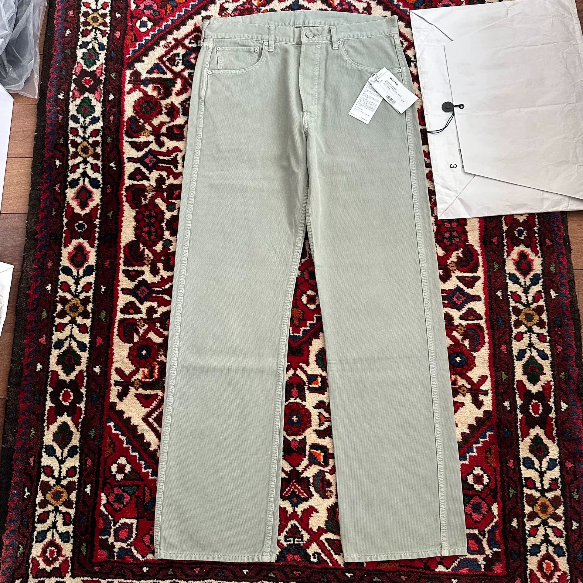 Visvim VISVIM 23SS FLUXUS 01 DMGD Dry Pique Pants Size US 26 / EU 42 - 2 Thumbnail