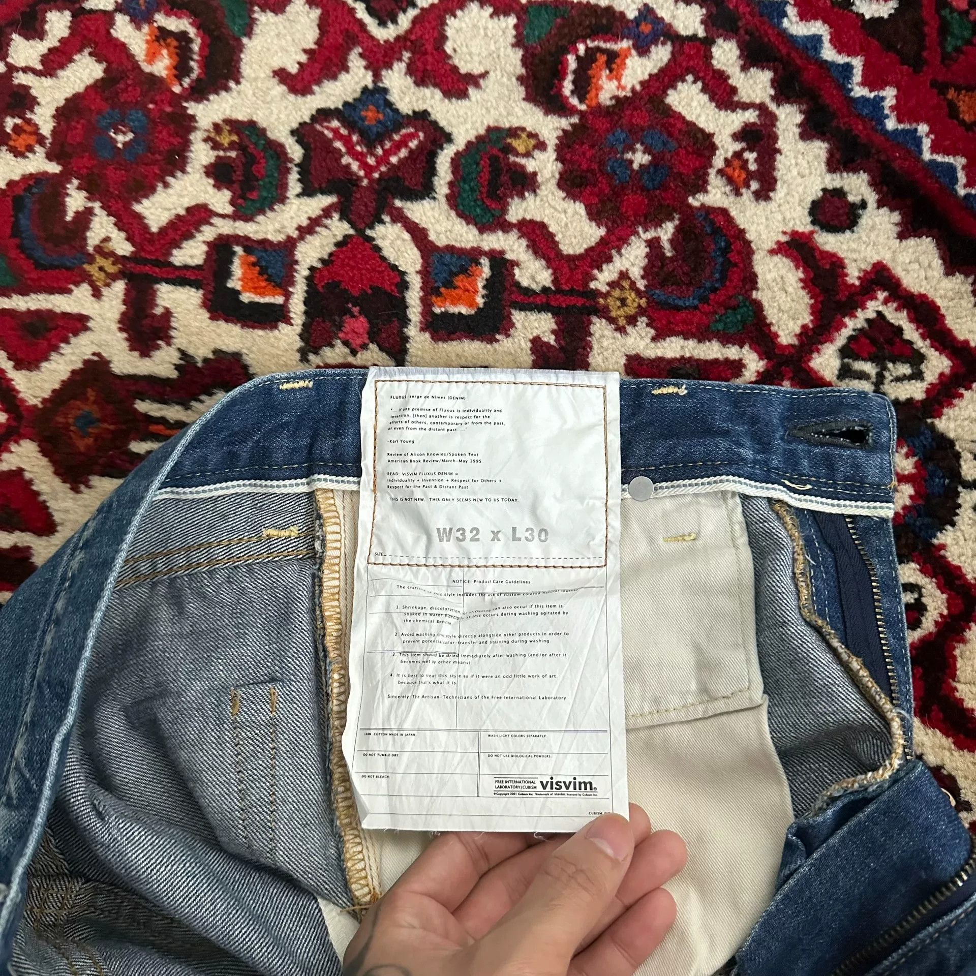 Visvim visvim 10AW Yellow Clay Washed Jeans Size US 32 / EU 48 - 7 Thumbnail