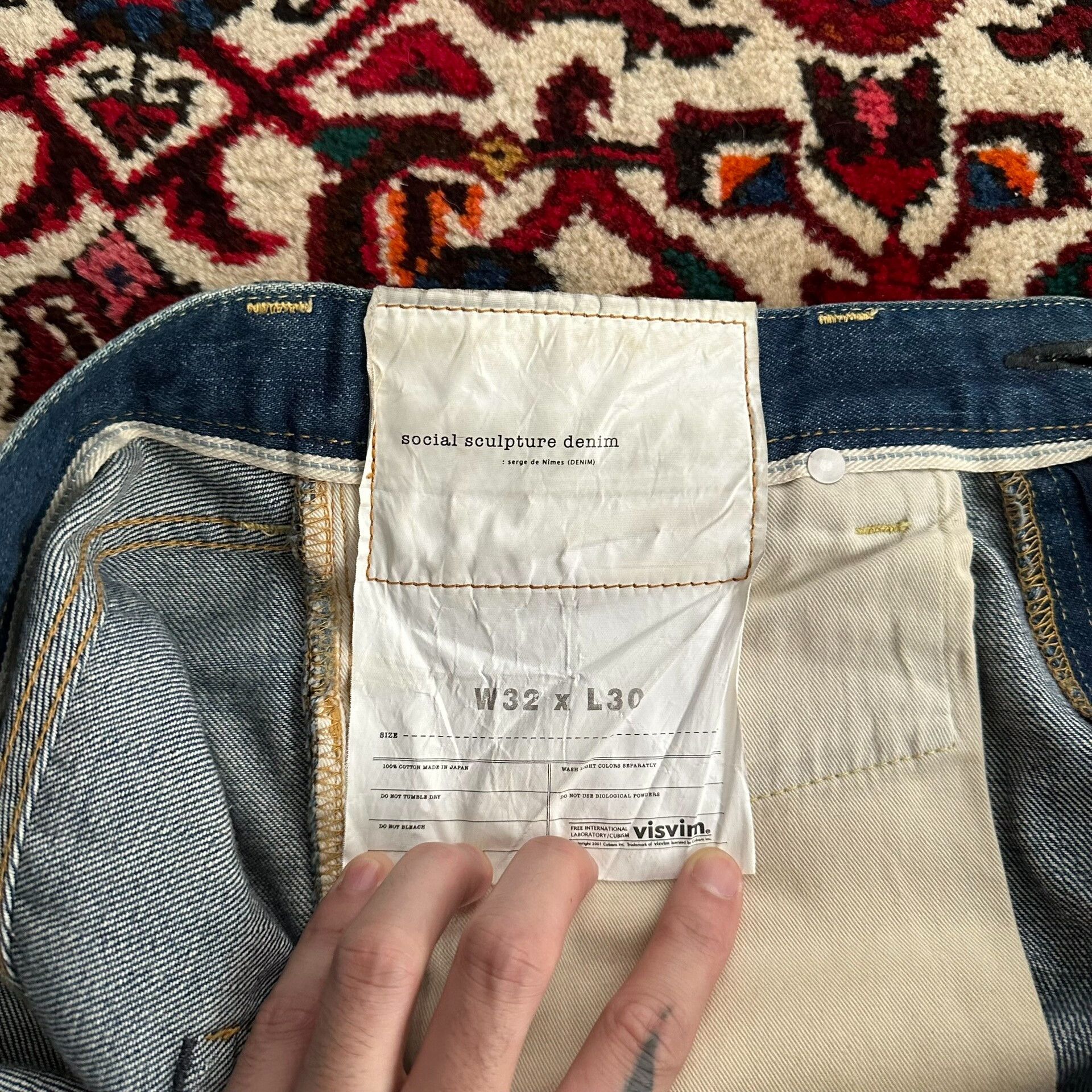 Visvim visvim 16aw 04d5 Washed Jeans Size US 32 / EU 48 - 7 Thumbnail