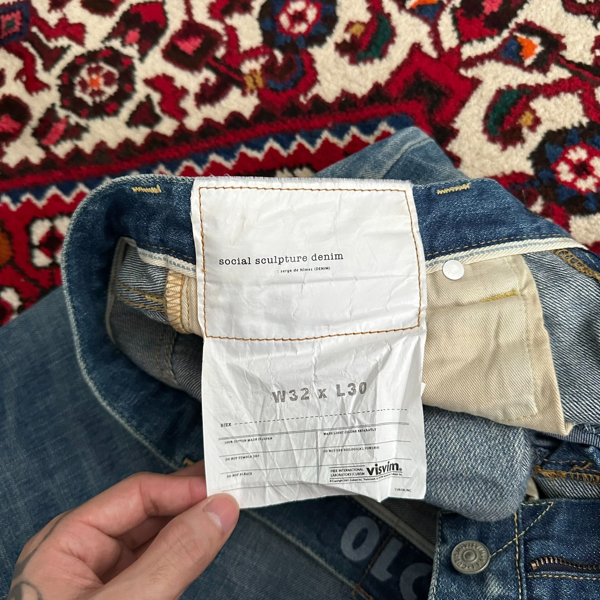 Visvim visvim 16ss 04d10 Jeans W32L30 Size US 32 / EU 48 - 6 Thumbnail