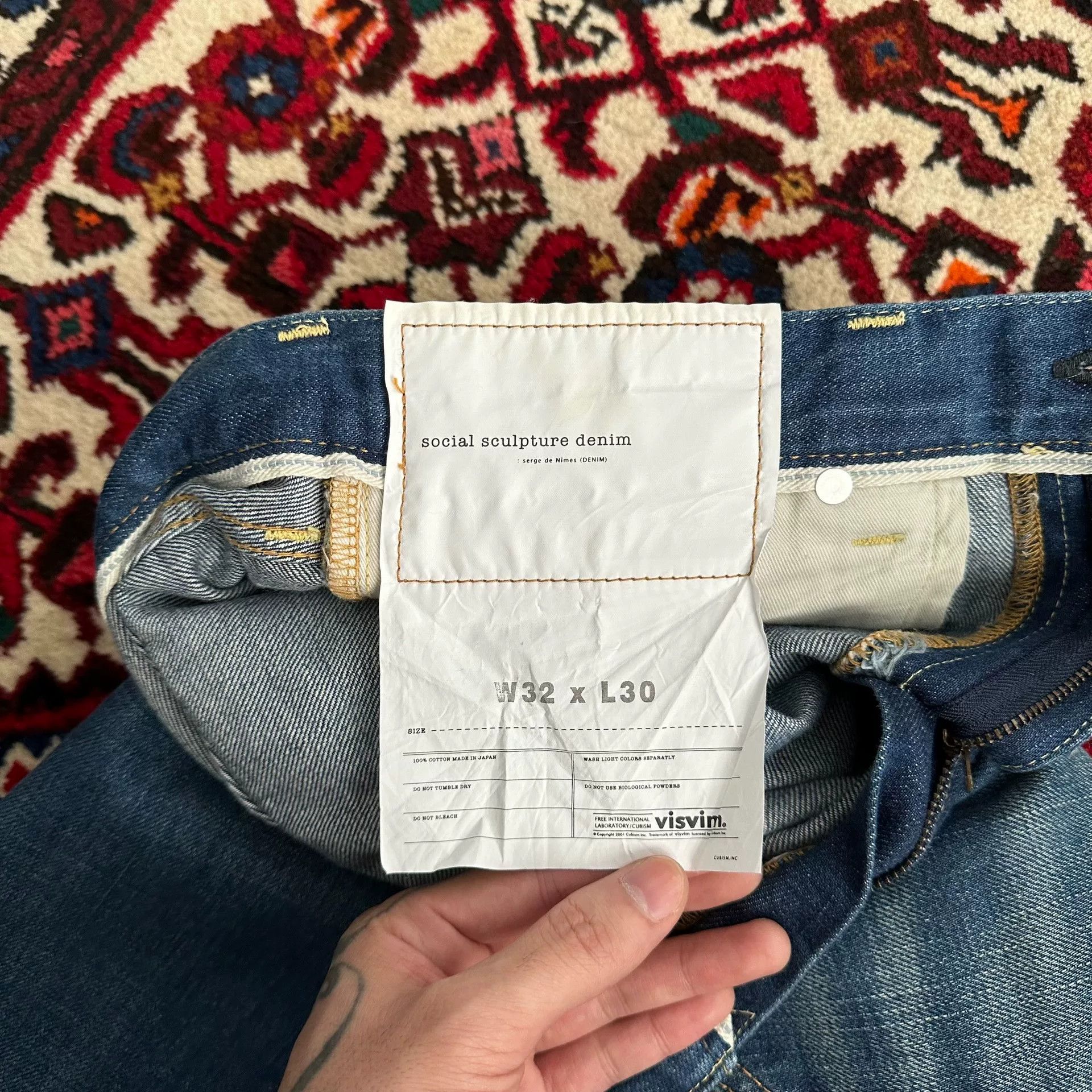 Visvim visvim 15ss 04d5 Jeans Size US 32 / EU 48 - 6 Thumbnail