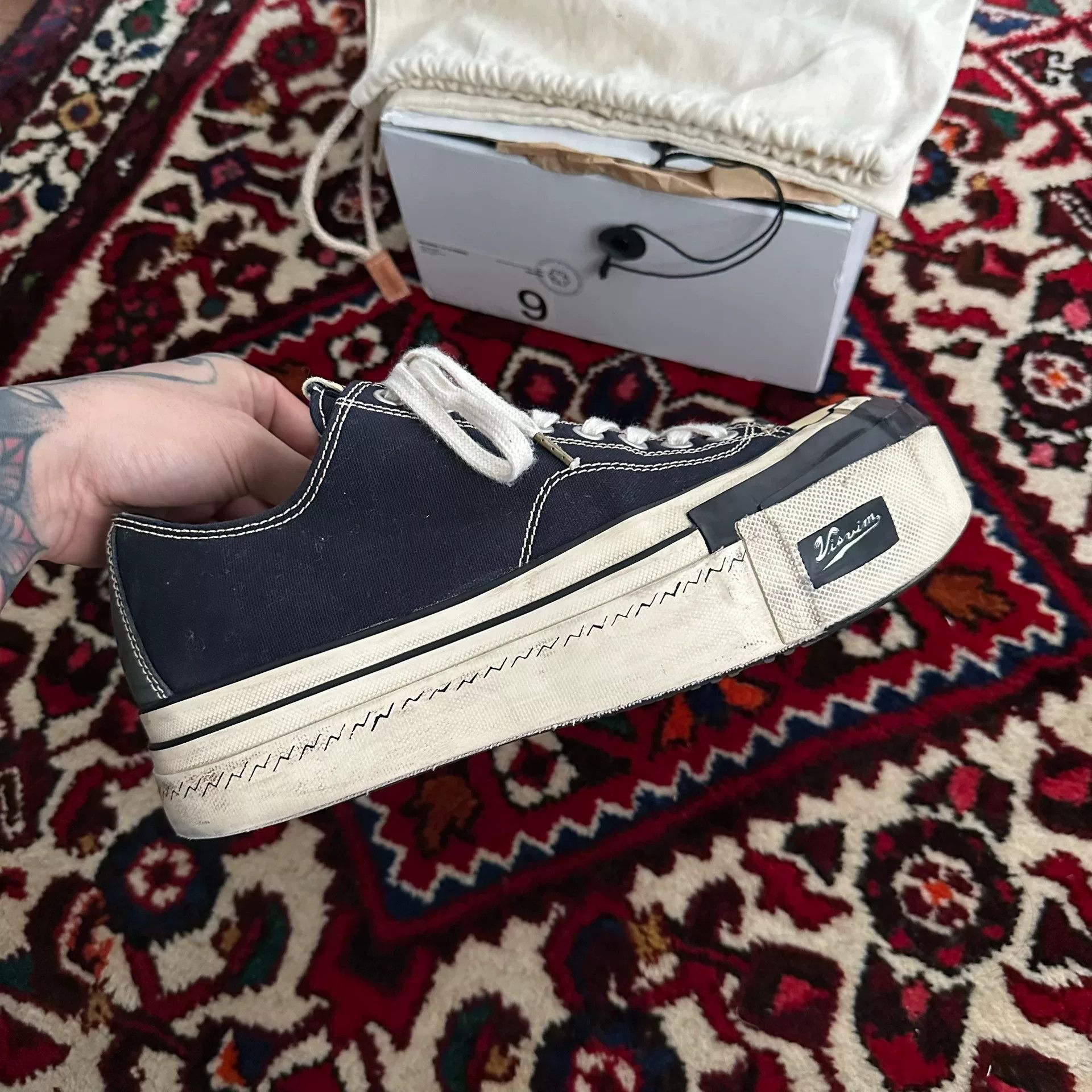 Visvim visvim 21AW Skagway Canvas Shoes Size US 9 / EU 42 - 3 Thumbnail