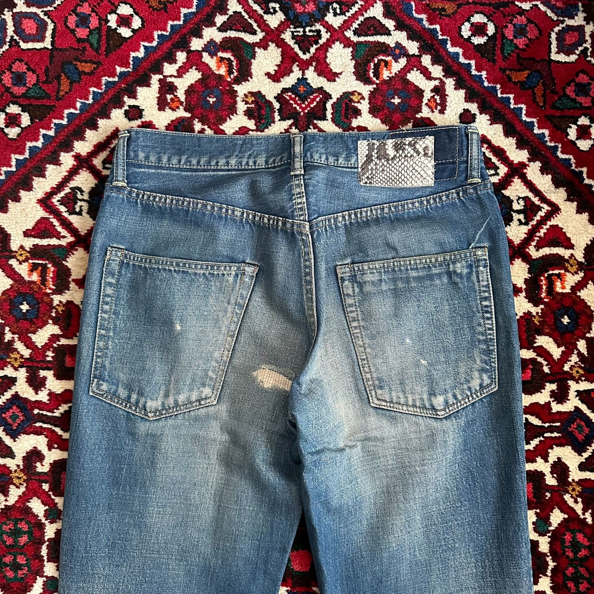 Visvim visvim 03d5 Yellow Mud Washed Jeans Size US 32 / EU 48 - 5 Thumbnail
