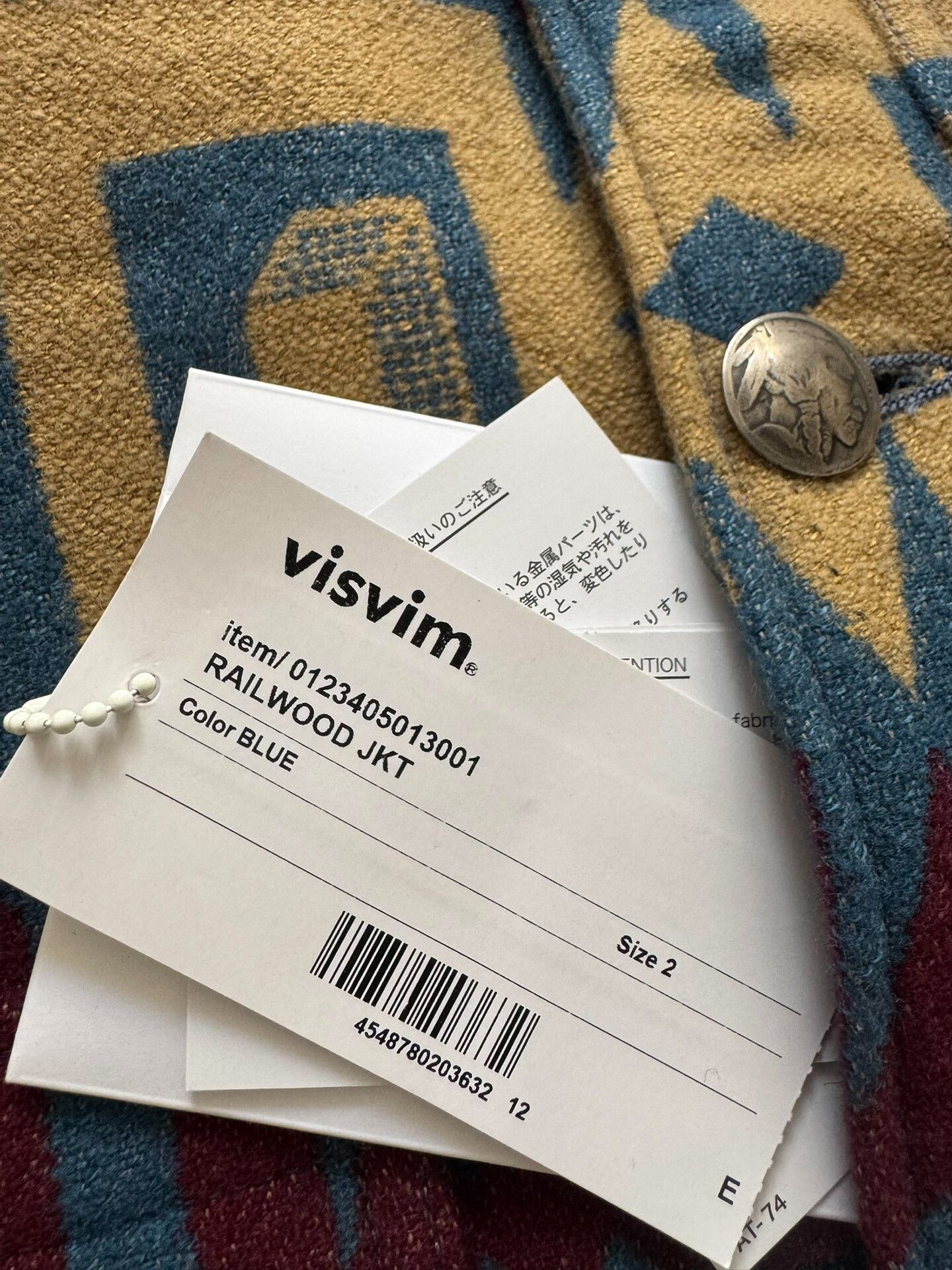 Visvim VISVIM 23AW RAILWOOD JKT Size US M / EU 48-50 / 2 - 5 Thumbnail