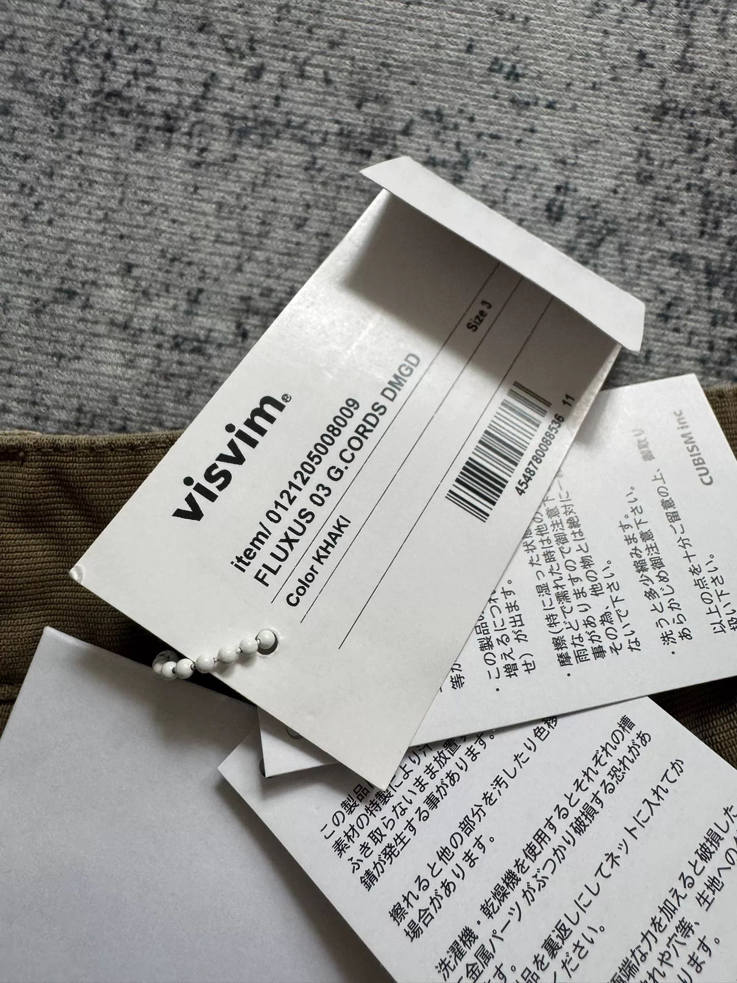 Visvim VISVIM 23SS FLUXUS 03 DMGD (DRY PIQUE) Size US L / EU 52-54 / 3 - 5 Thumbnail