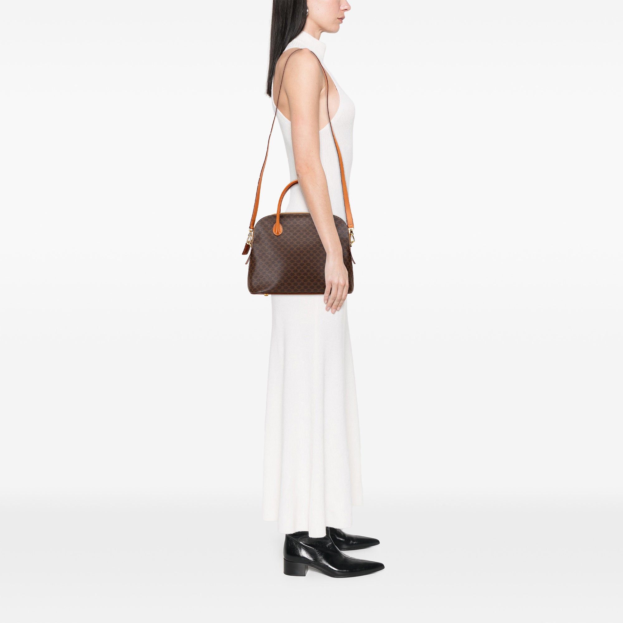 Celine Macadam Coated Canvas Dome Satchel Size ONE SIZE - 10 Thumbnail