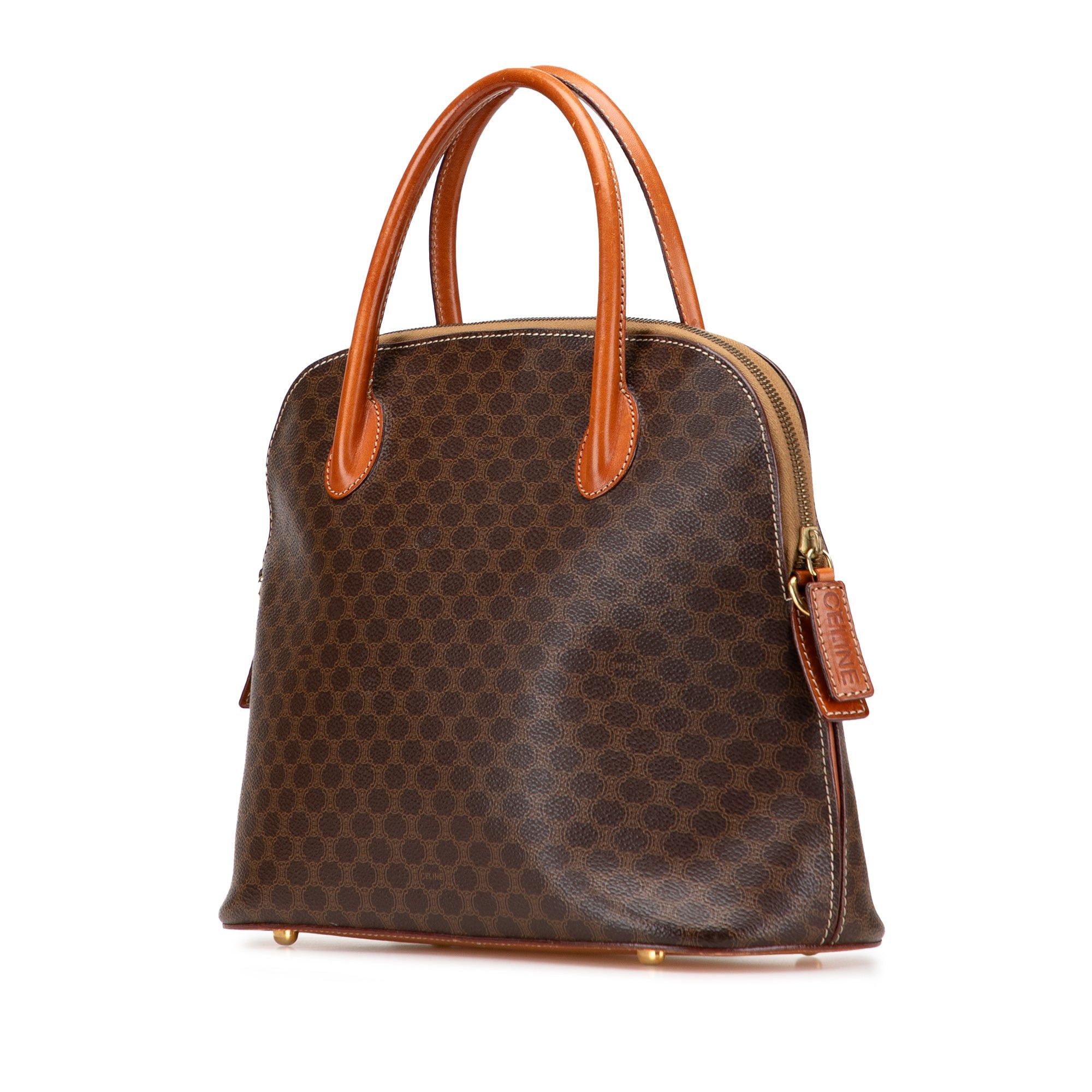 Celine Macadam Coated Canvas Dome Satchel Size ONE SIZE - 2 Thumbnail