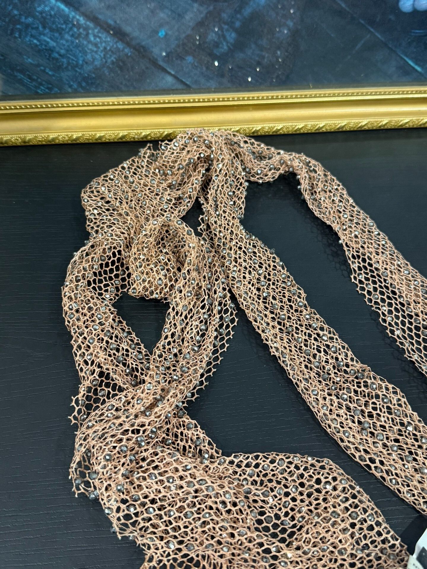 Dries Van Noten Dries van Noten Diamond Mesh Scarf Size ONE SIZE - 4 Thumbnail
