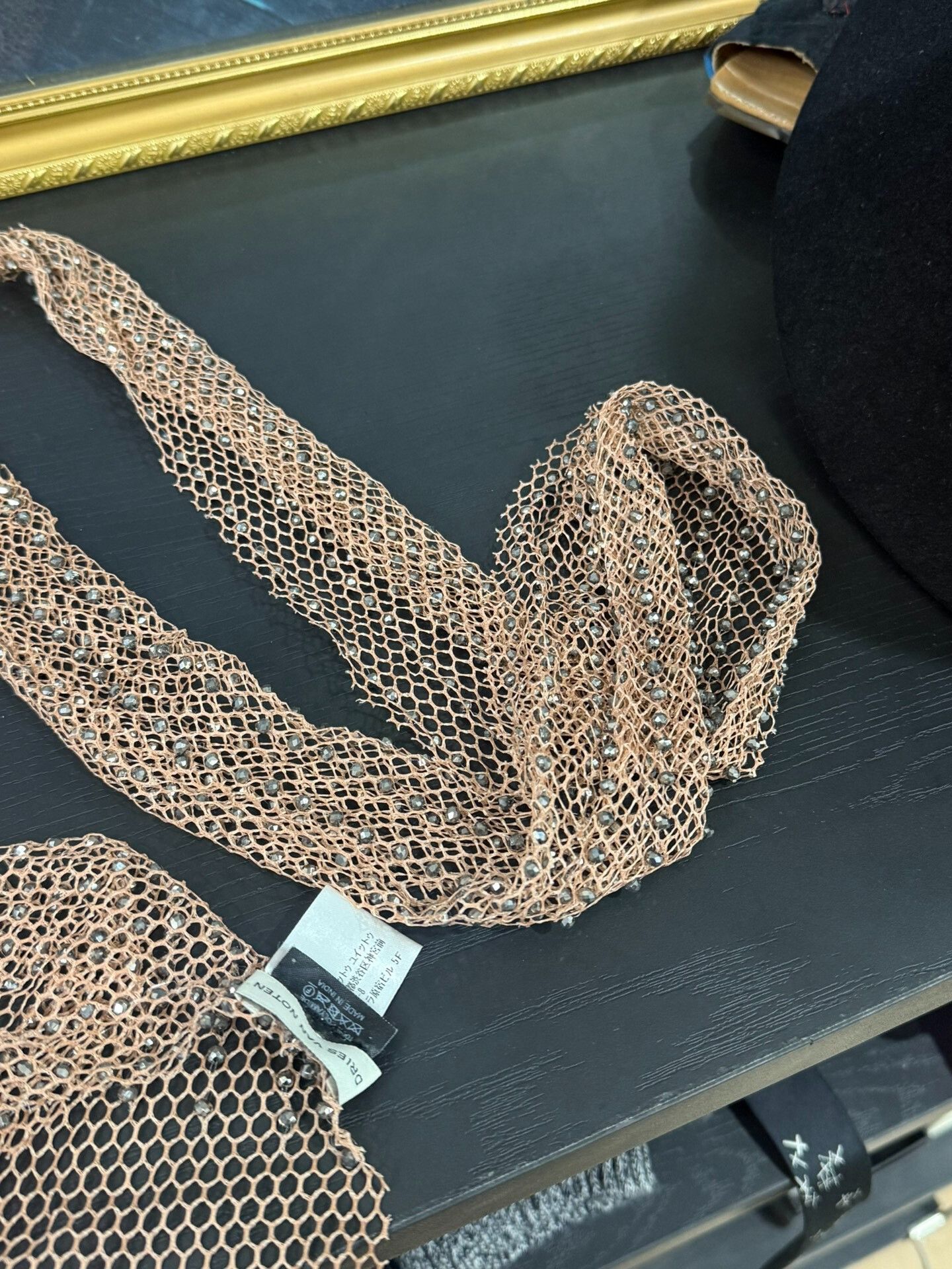 Dries Van Noten Dries van Noten Diamond Mesh Scarf Size ONE SIZE - 5 Thumbnail