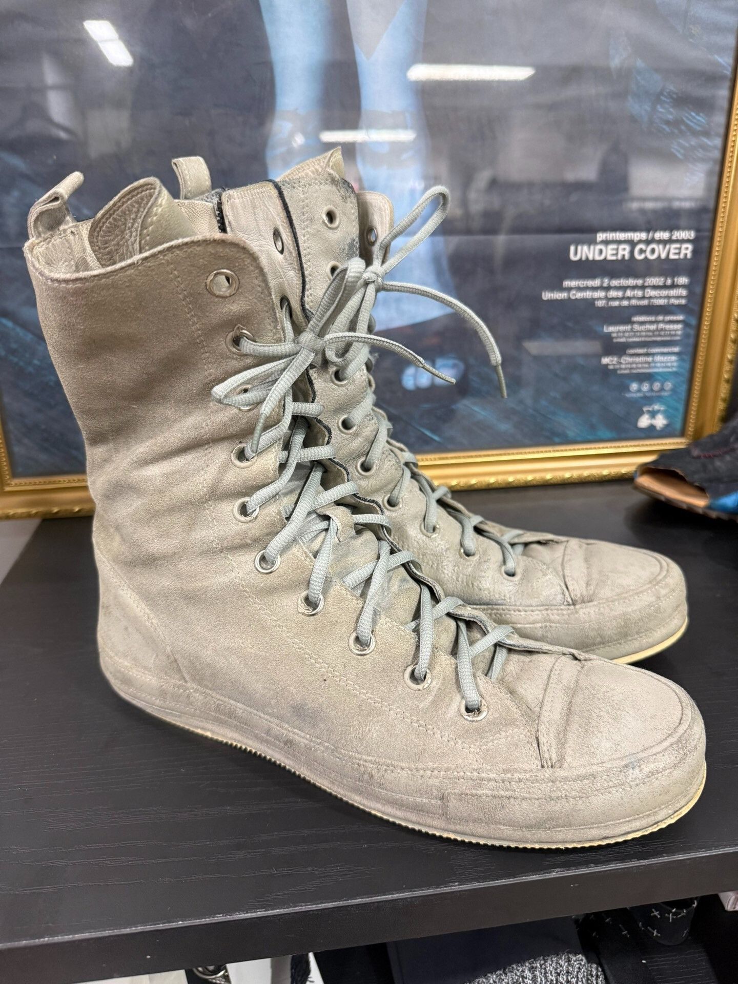 Ann Demeulemeester Ann Demeulemeester High-Top Sneakers 42 Size US 9 / EU 42 - 2 Thumbnail