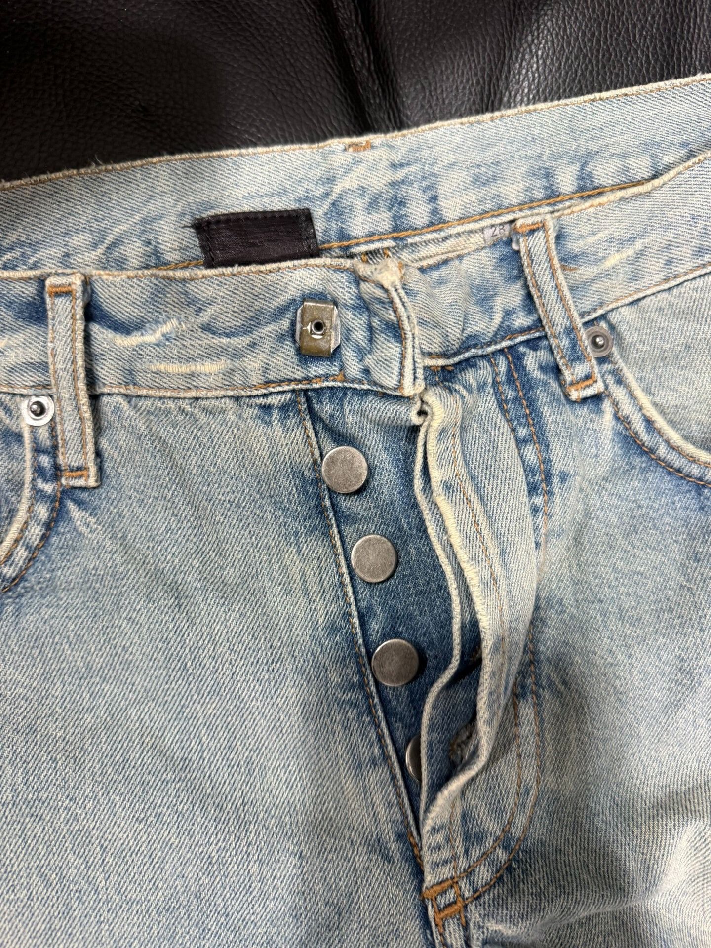 Dior Dior Homme Distressed Washed Jeans Size US 28 / EU 44 - 4 Thumbnail
