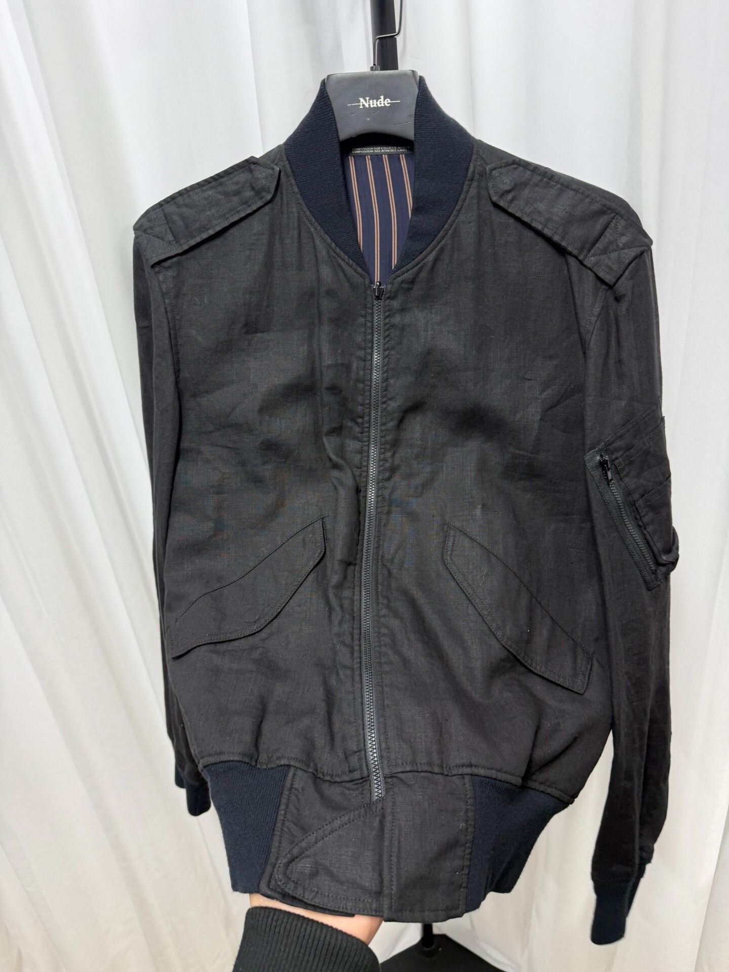 Yohji Yamamoto Yohji Yamamoto Pour Homme Reversible Jacket Size US M / EU 48-50 / 2 - 5 Thumbnail