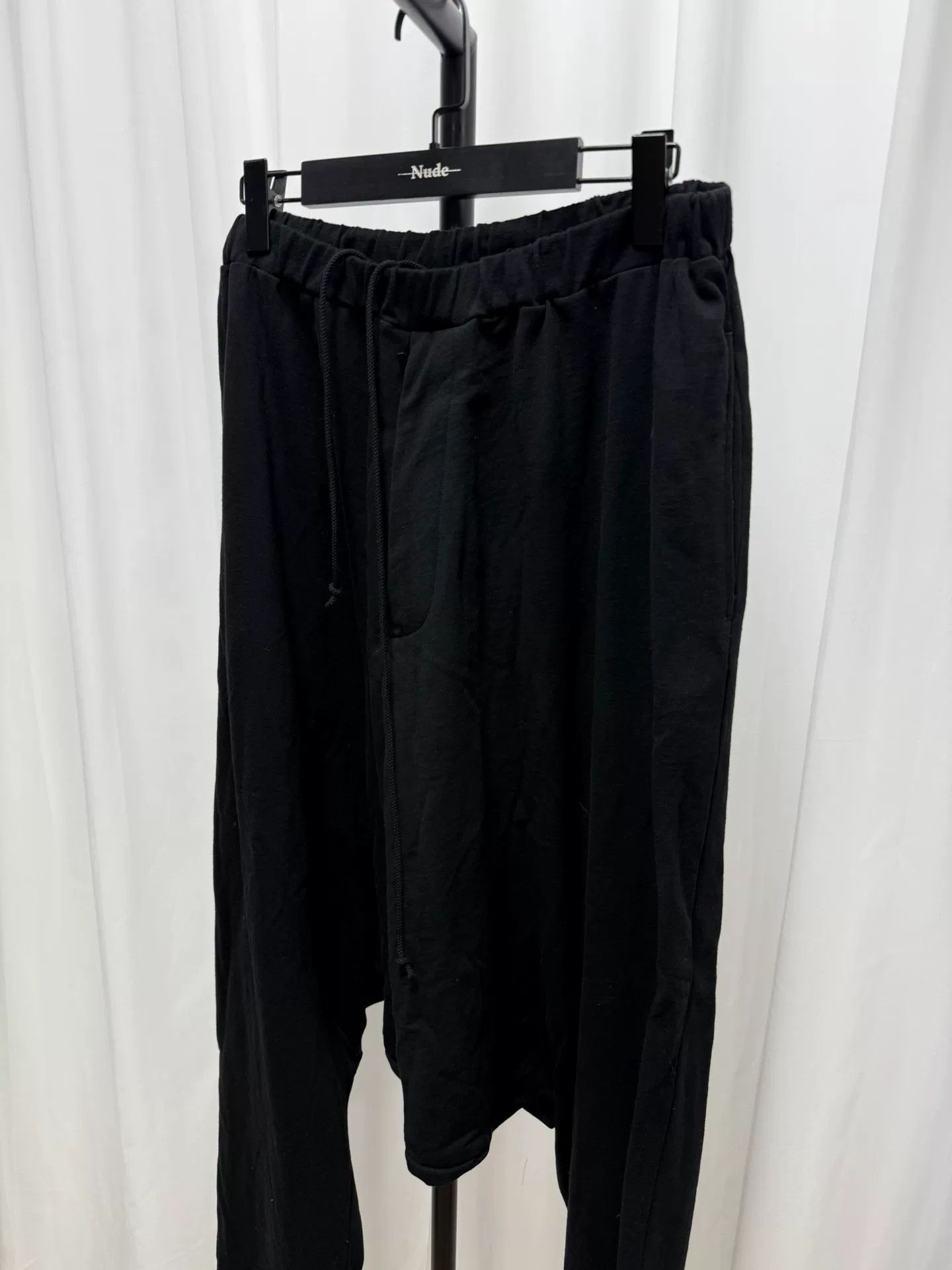 Yohji Yamamoto Yohji Yamamoto Pour Homme Drop-Crotch Pants Size US 33 - 2 Thumbnail