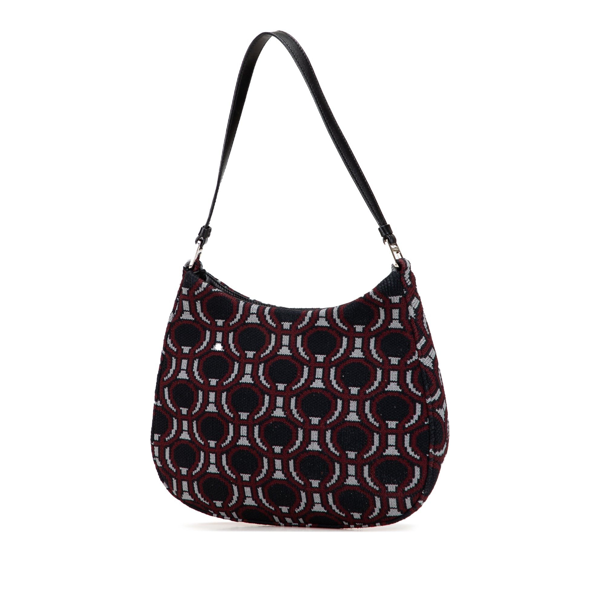 Prada Jacquard Knit Cleo Shoulder Bag Size ONE SIZE - 2 Thumbnail