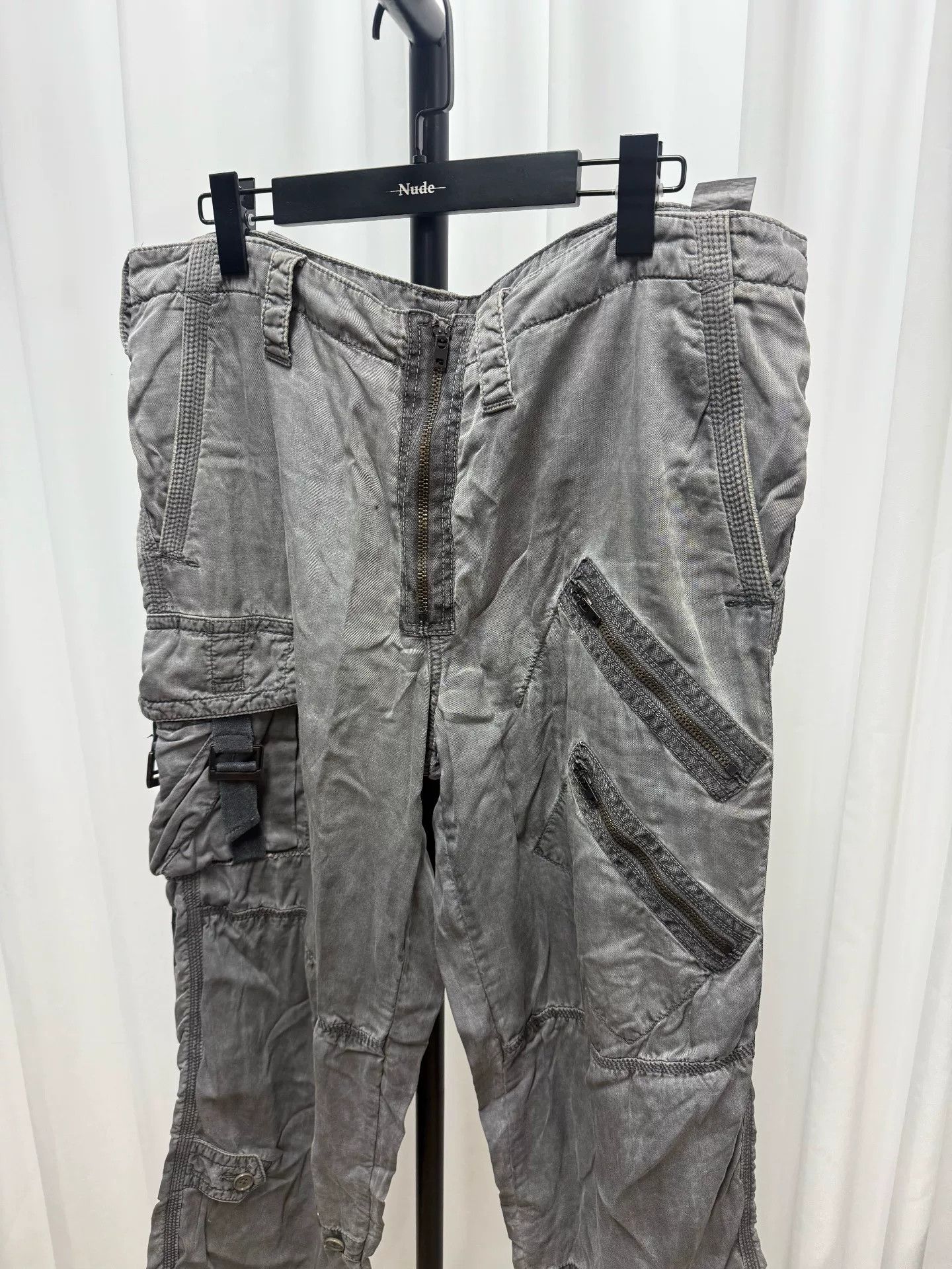 Yohji Yamamoto Yohji Yamamoto Y's Men Loose Tie Pants Size US 38 / EU 54 - 2 Thumbnail