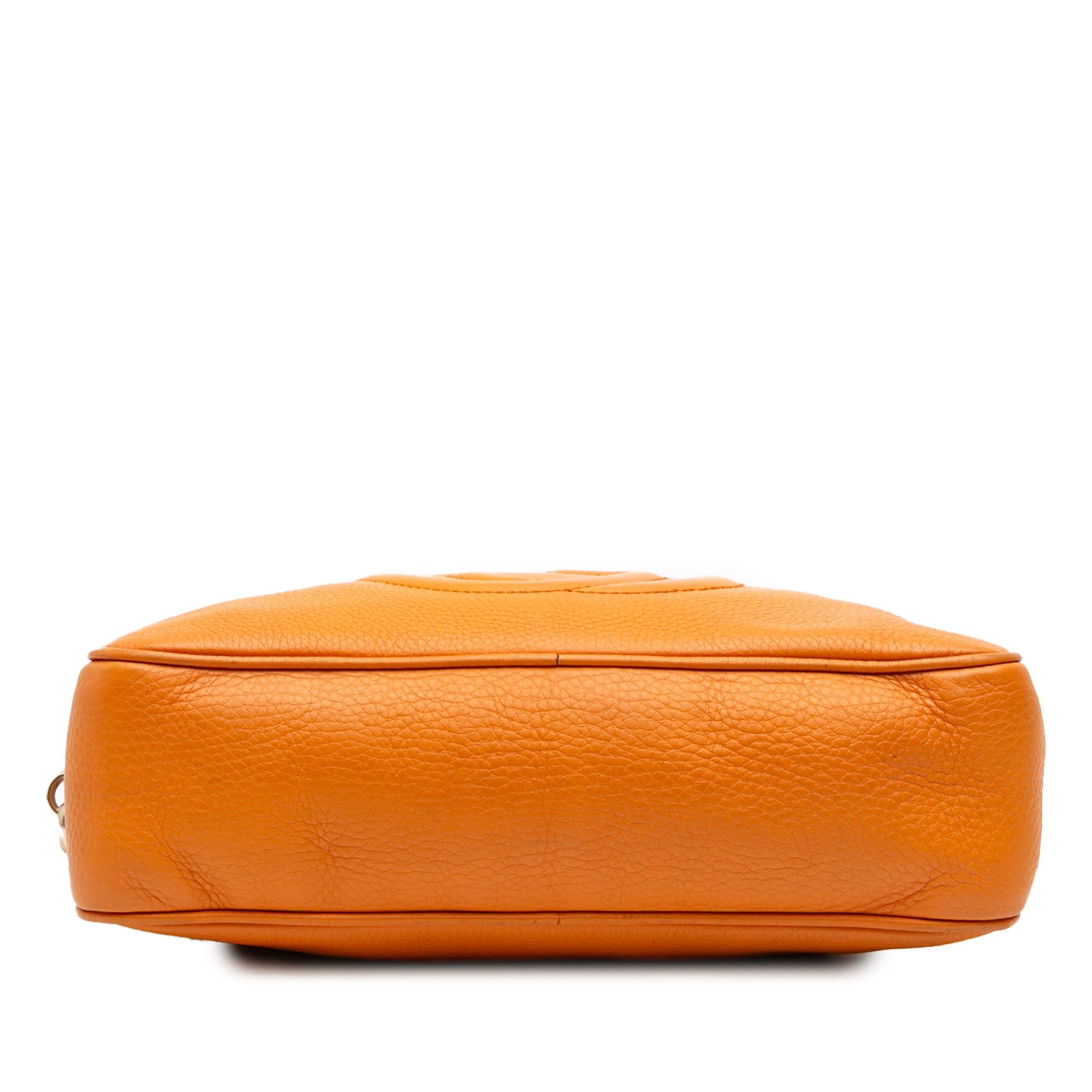 Leather Soho Chain Zip Shoulder Bag