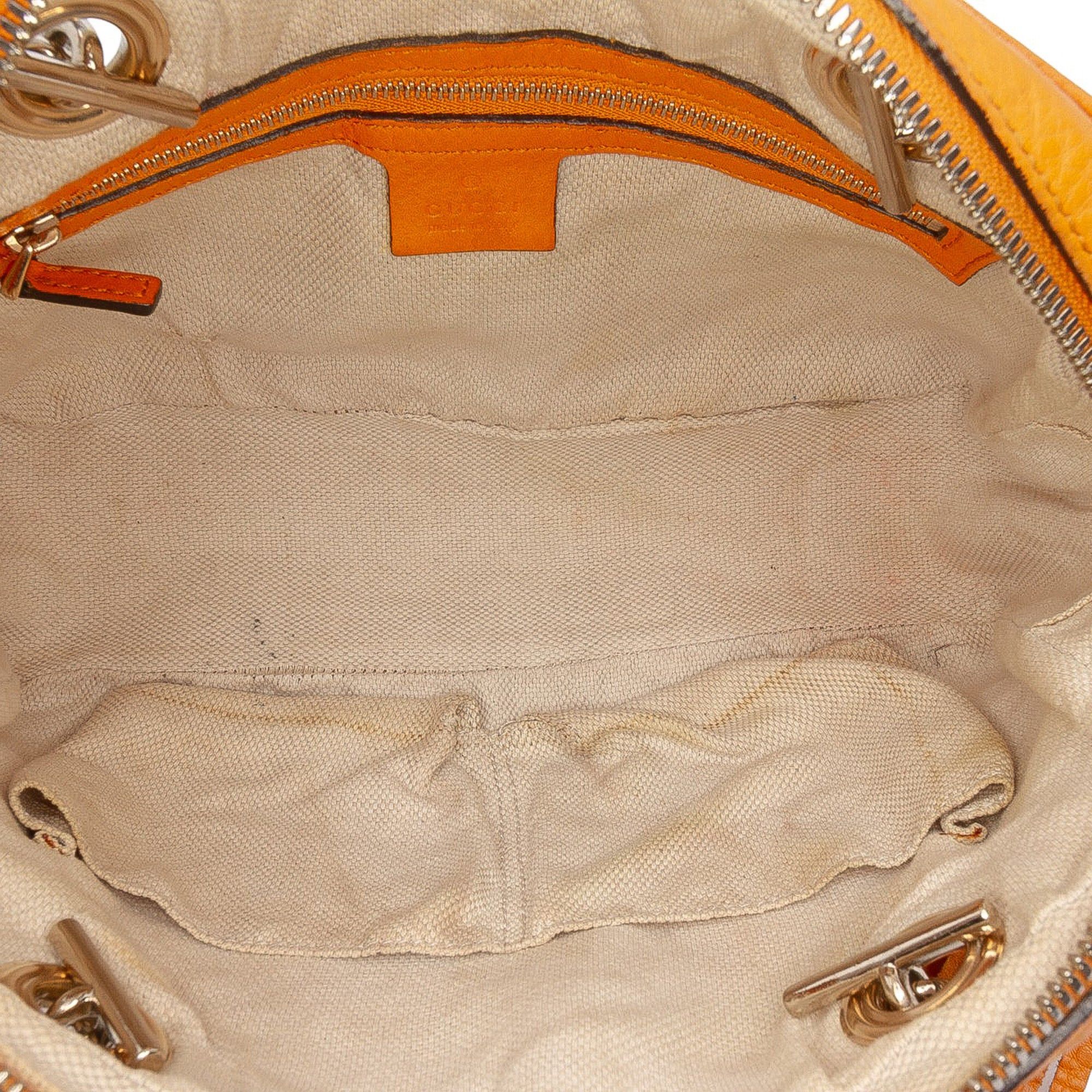 Leather Soho Chain Zip Shoulder Bag