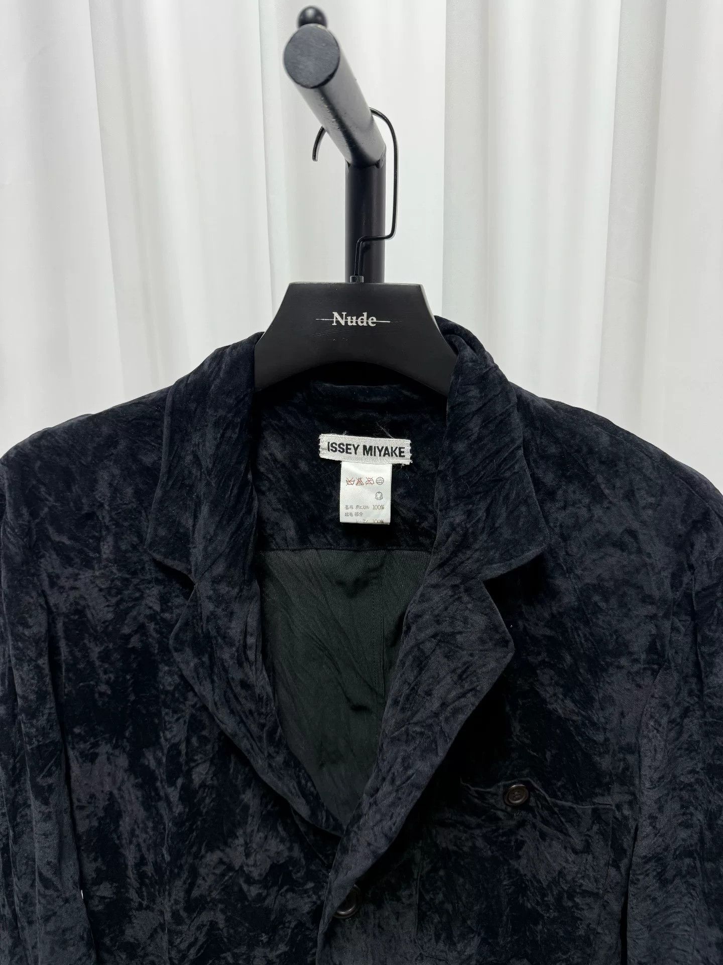 Issey Miyake Issey Miyake Velvet Pleated Blazer M Size US M / EU 48-50 / 2 - 3 Thumbnail