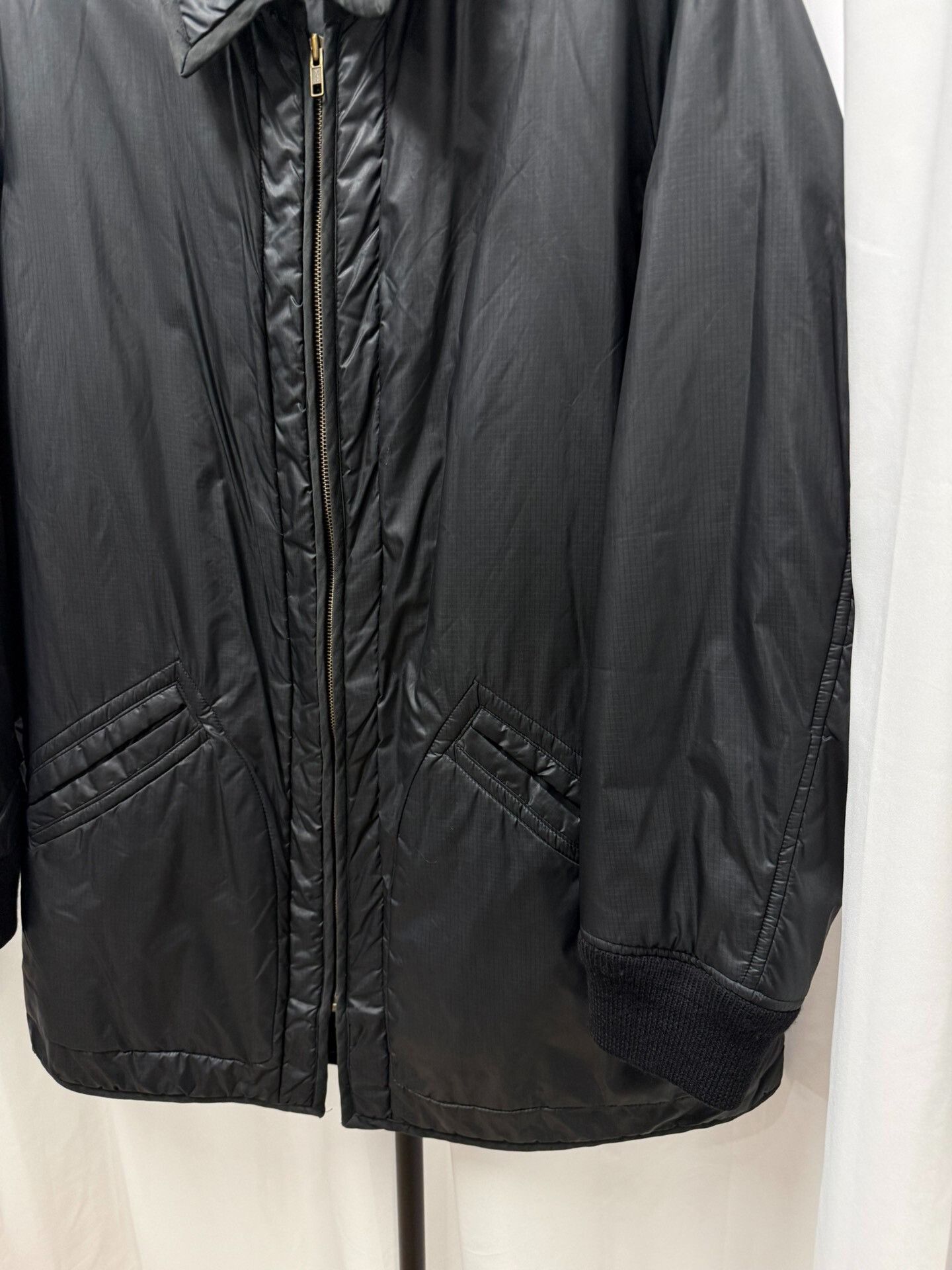 Yohji Yamamoto Yohji Yamamoto Y's Men's Waxed Cotton Jacket Size US L / EU 52-54 / 3 - 4 Thumbnail