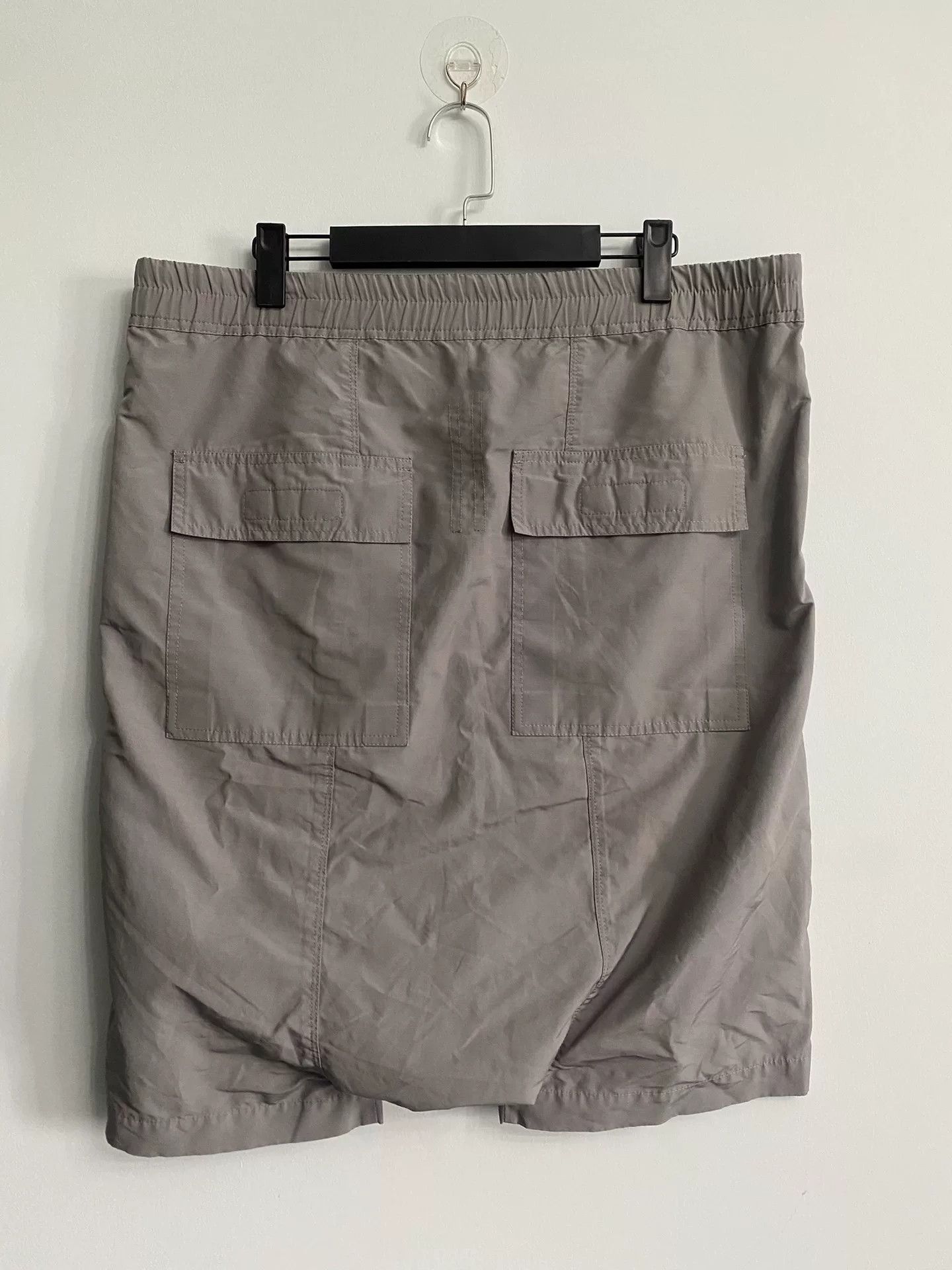 Rick Owens Rick Owens Gray Nylon Shorts Size US 26 / EU 42 - 2 Thumbnail