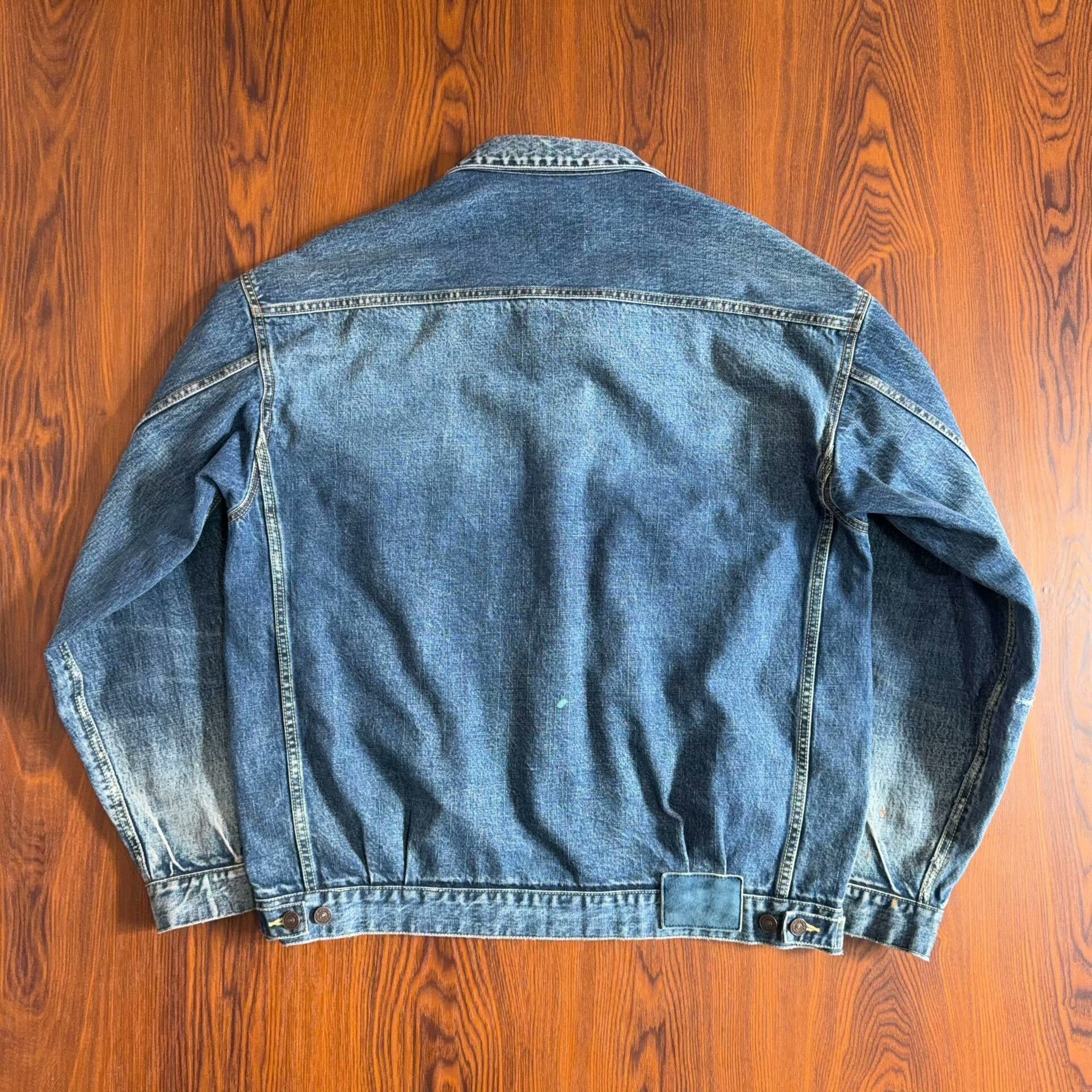 Visvim Visvim 101xx Distressed Denim Jacket Size US XXL / EU 58 / 5 - 5 Thumbnail