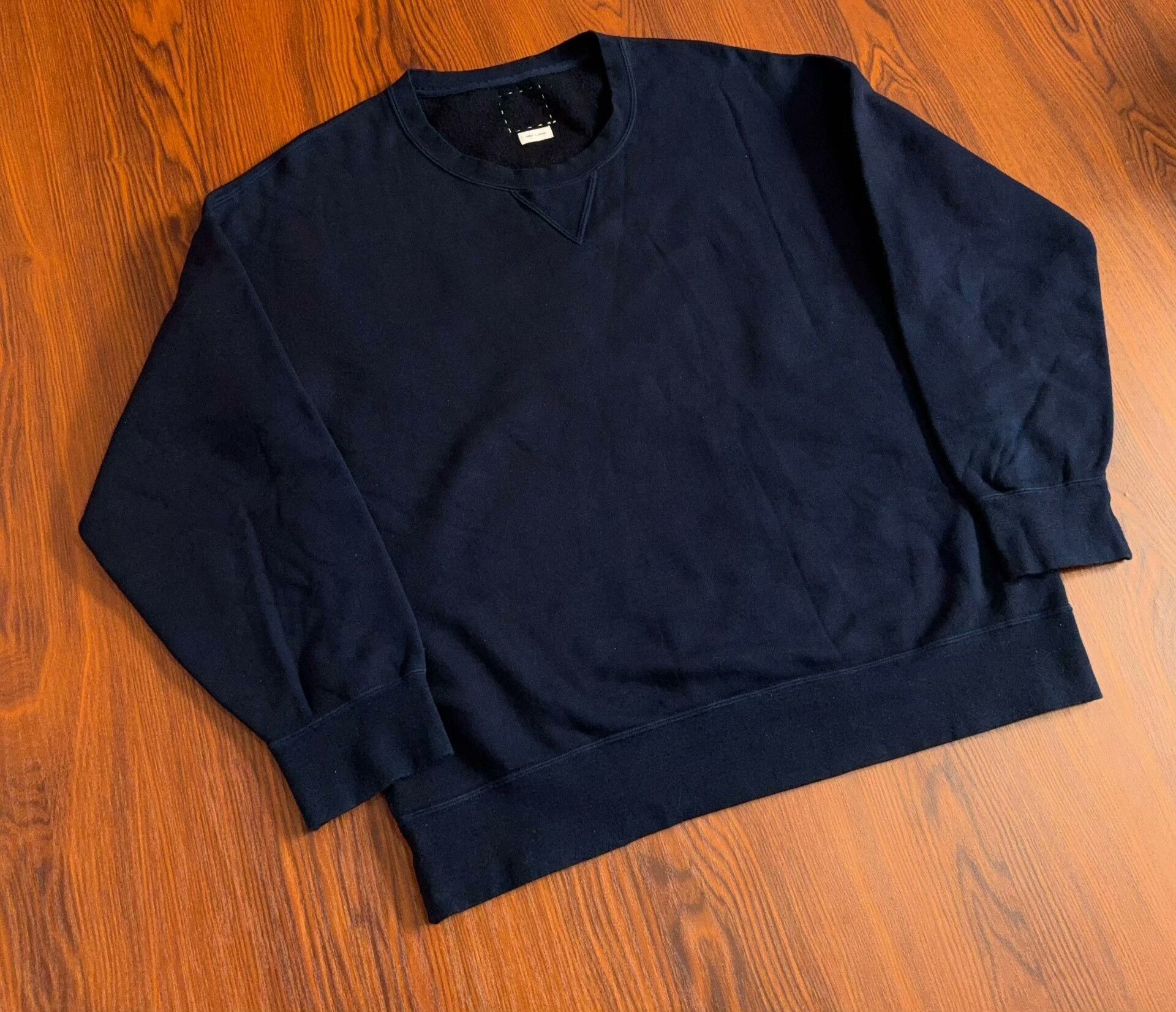 Visvim Visvim 20ss Jumbo Sweat N.D. Indigo Size US M / EU 48-50 / 2 - 3 Thumbnail