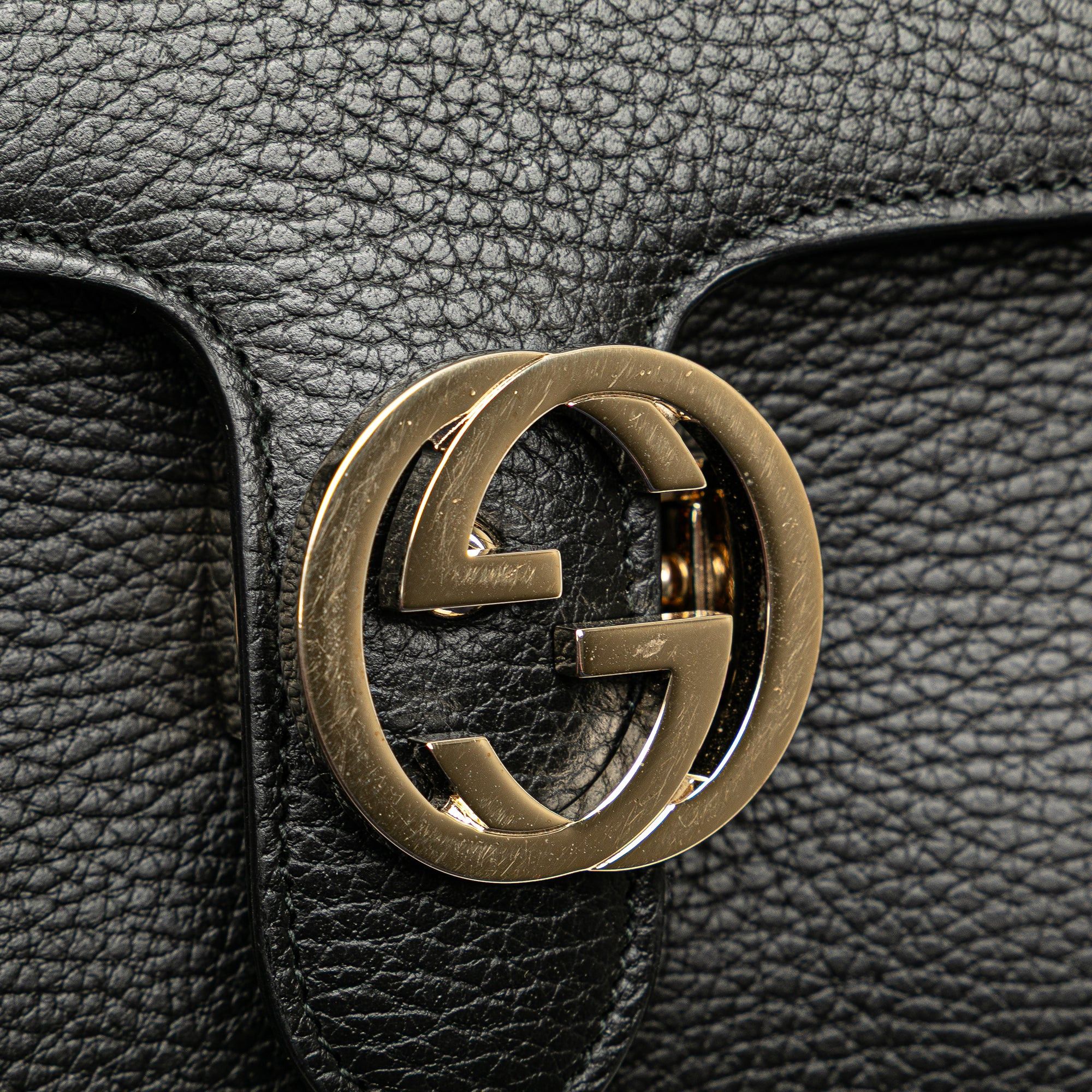 Gucci Small Dollar Calfskin Interlocking G Crossbody Size ONE SIZE - 7 Thumbnail