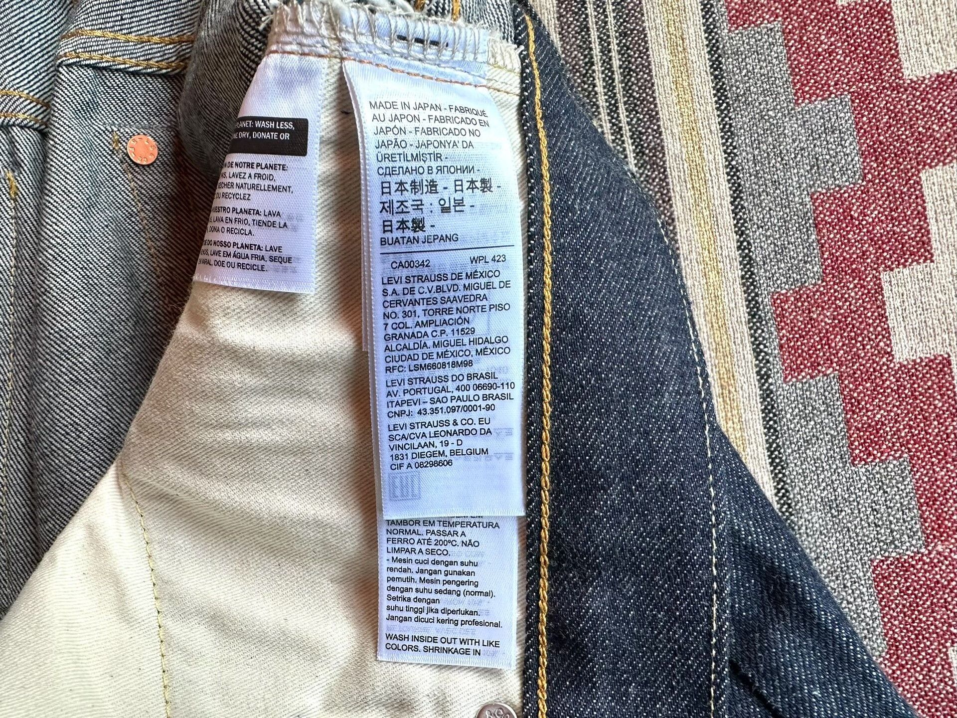 Levi's Vintage Clothing Levi's LVC 1954 501ZXX Selvage Jeans Size US 32 / EU 48 - 8 Thumbnail