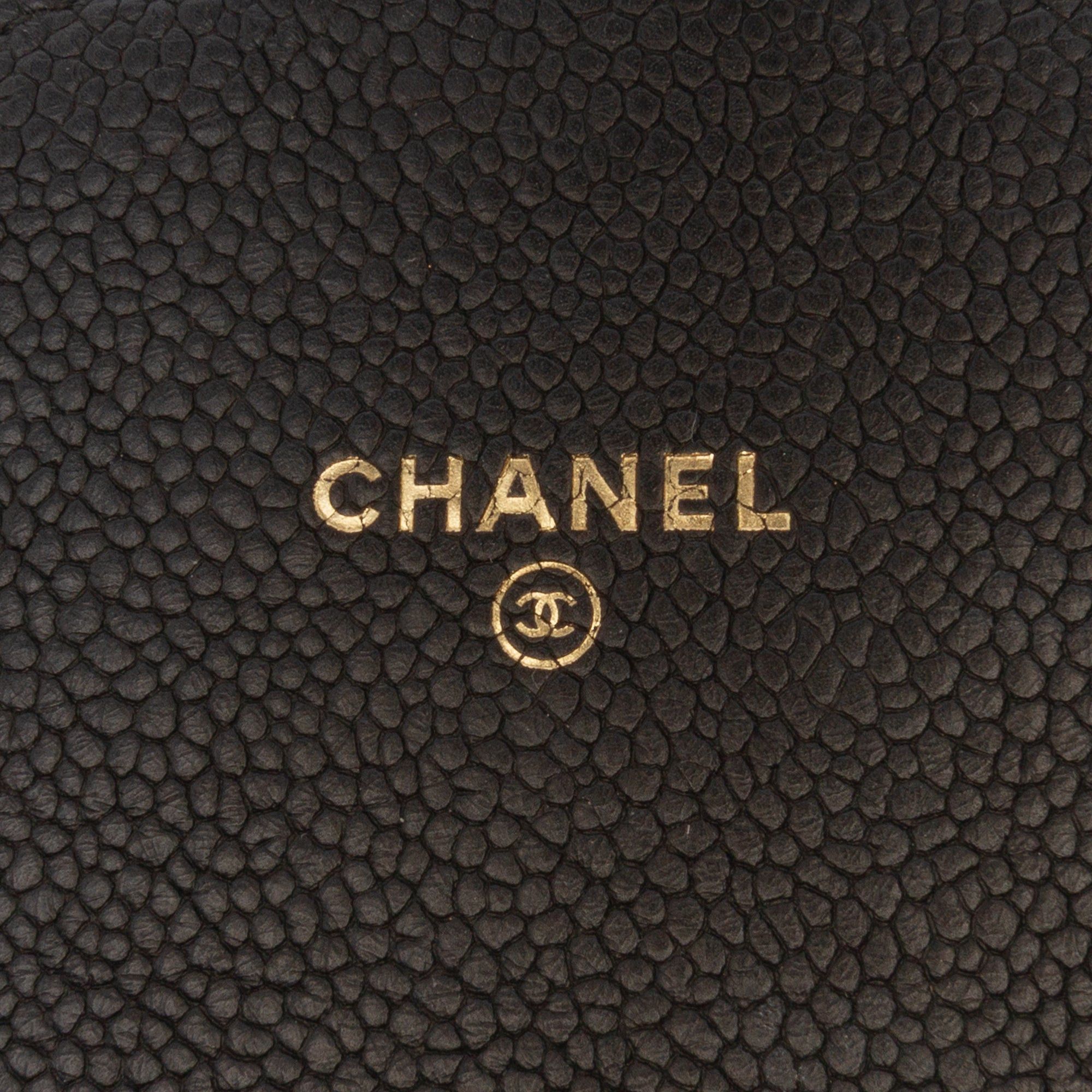 Chanel Paris Cuba Square Quilted Caviar Thread Around Wallet On Chain Size ONE SIZE - 5 Thumbnail