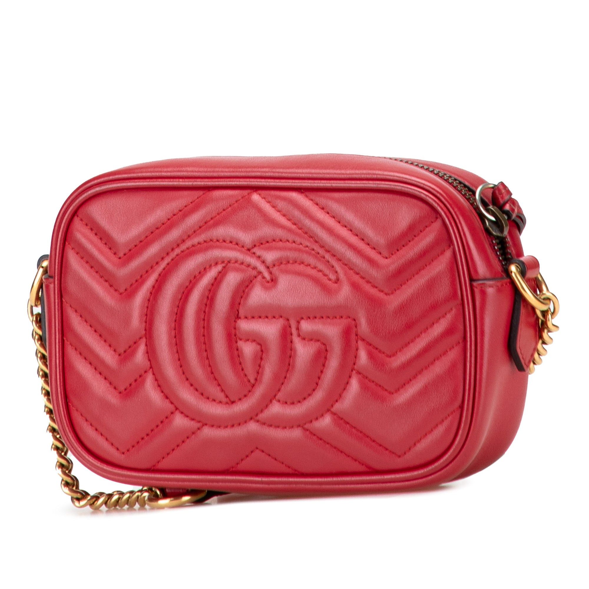 Gucci Mini GG Marmont Matelasse Leather Crossbody Size ONE SIZE - 2 Thumbnail