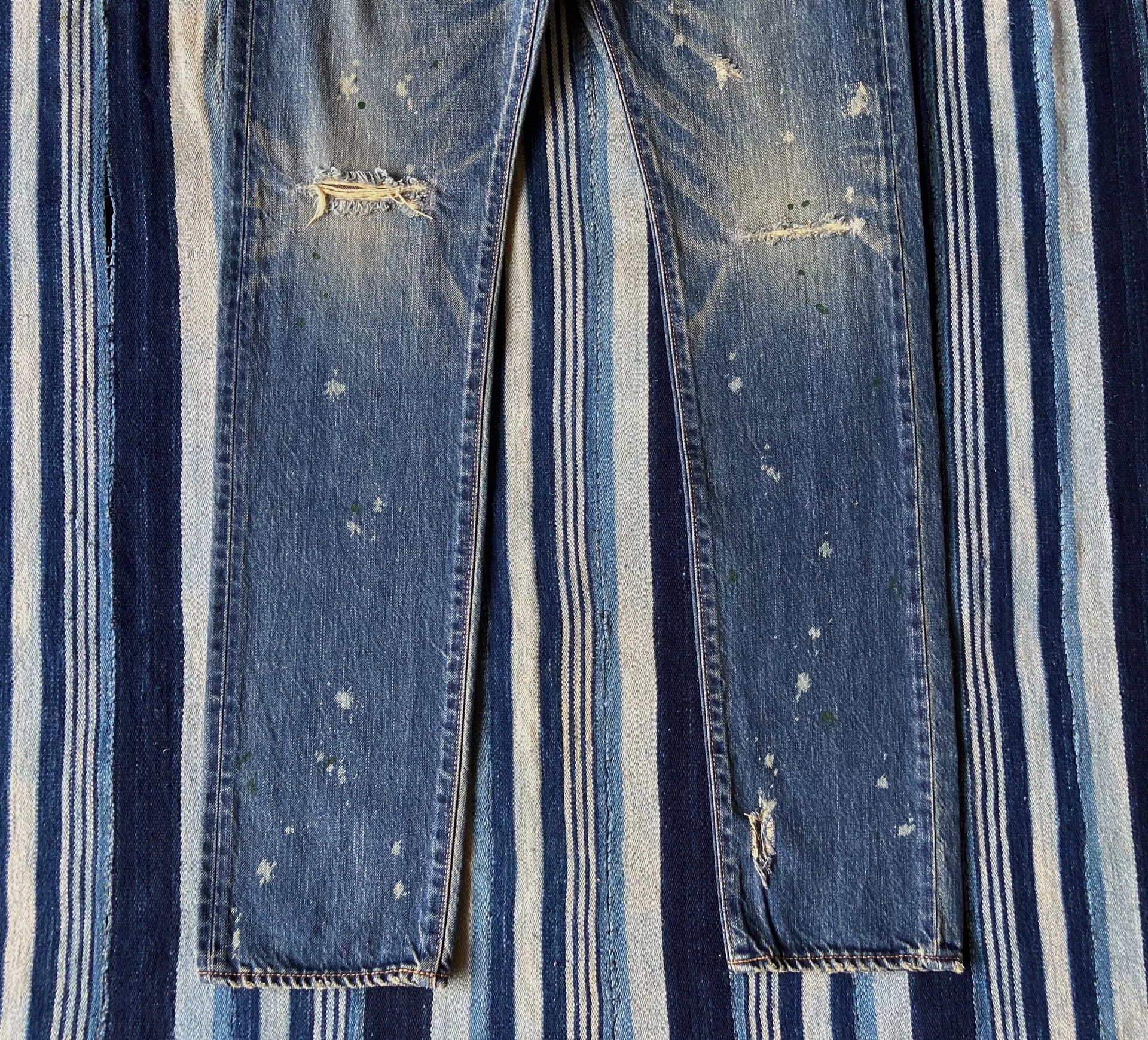 Prps Prps Noir Vintage Distressed Washed Jeans Size US 34 / EU 50 - 4 Thumbnail
