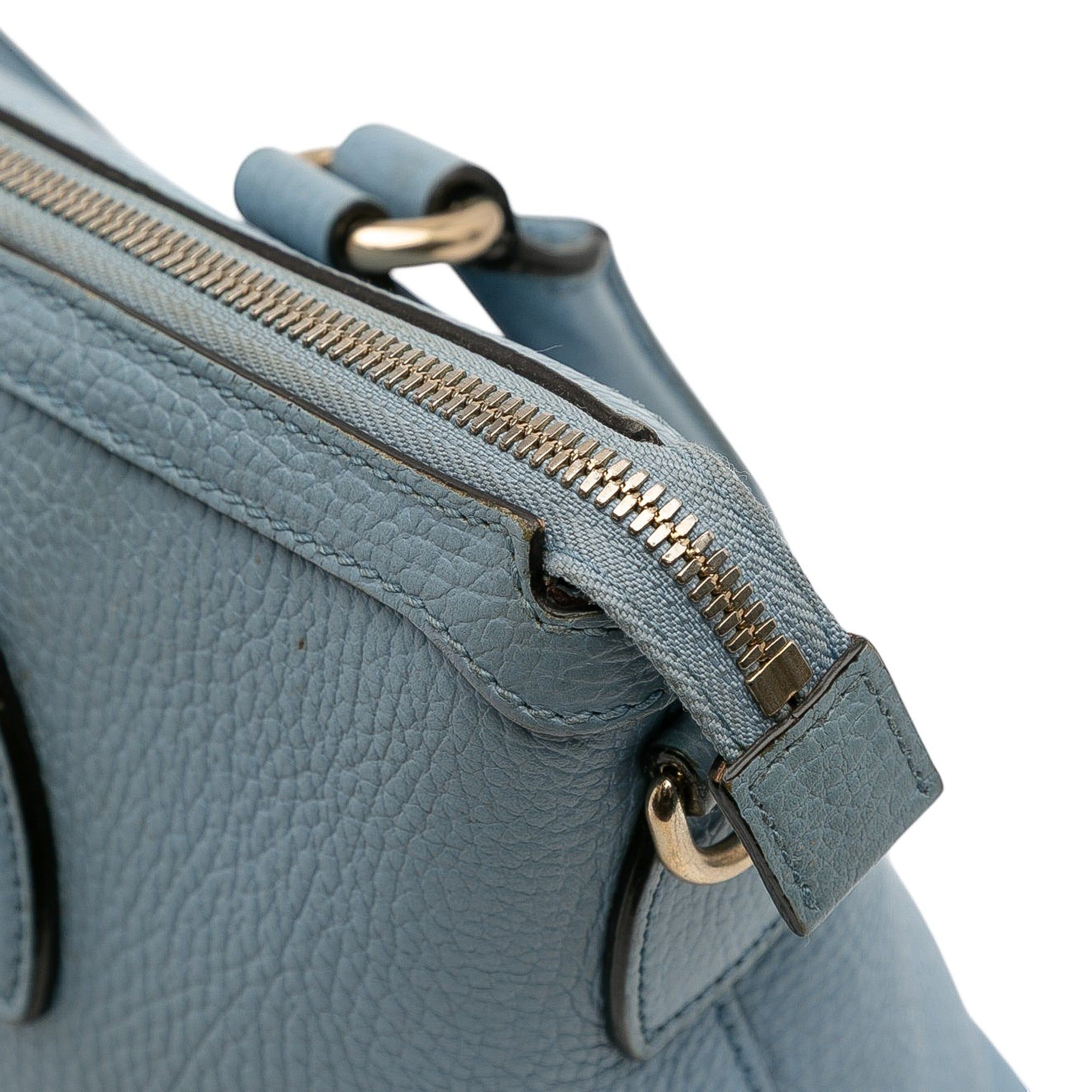 Gucci Leather Interlocking G Charmy Satchel Size ONE SIZE - 10 Thumbnail