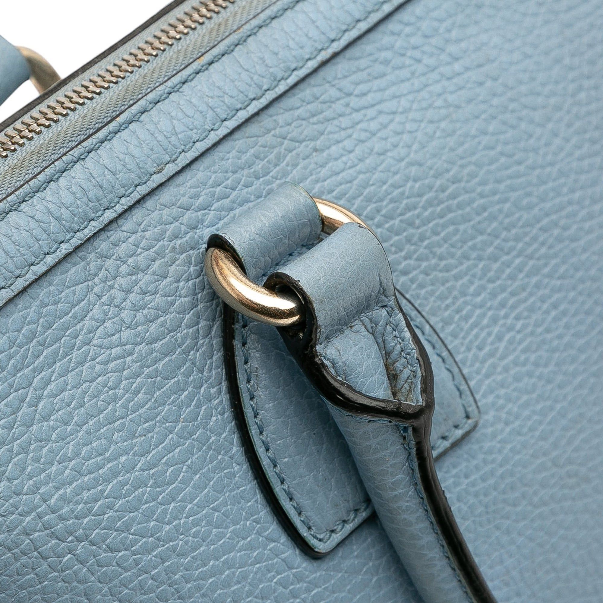 Gucci Leather Interlocking G Charmy Satchel Size ONE SIZE - 8 Thumbnail