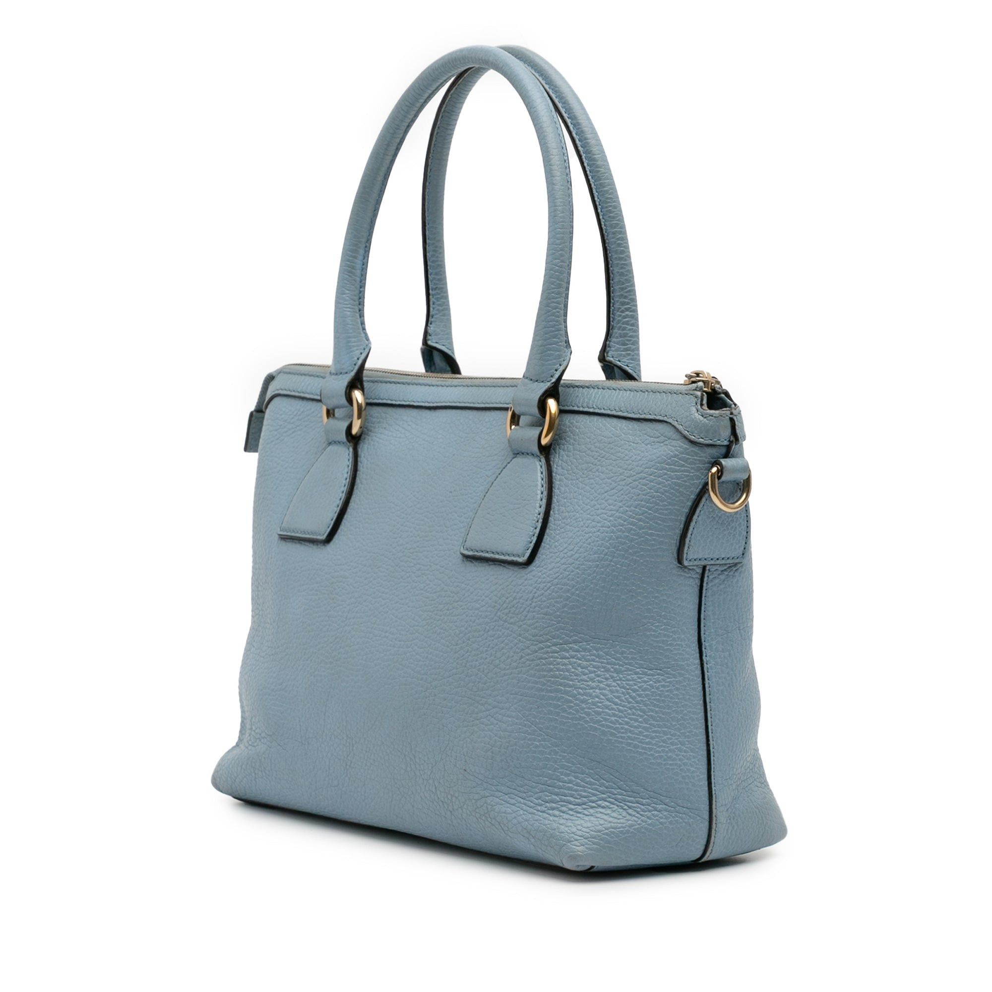 Gucci Leather Interlocking G Charmy Satchel Size ONE SIZE - 3 Thumbnail
